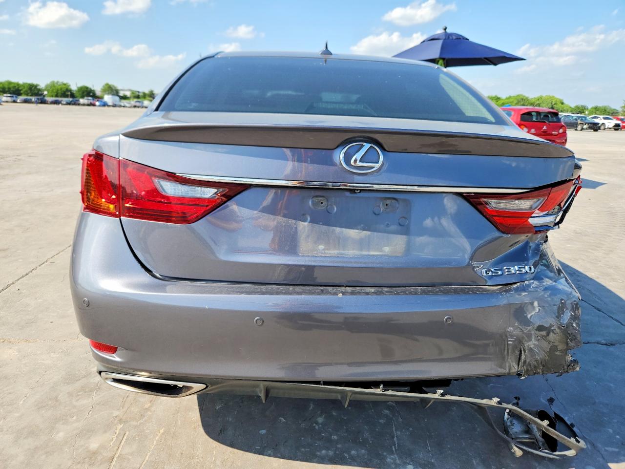 2013 Lexus Gs 350 Gray vin: JTHBE1BL4D5012845