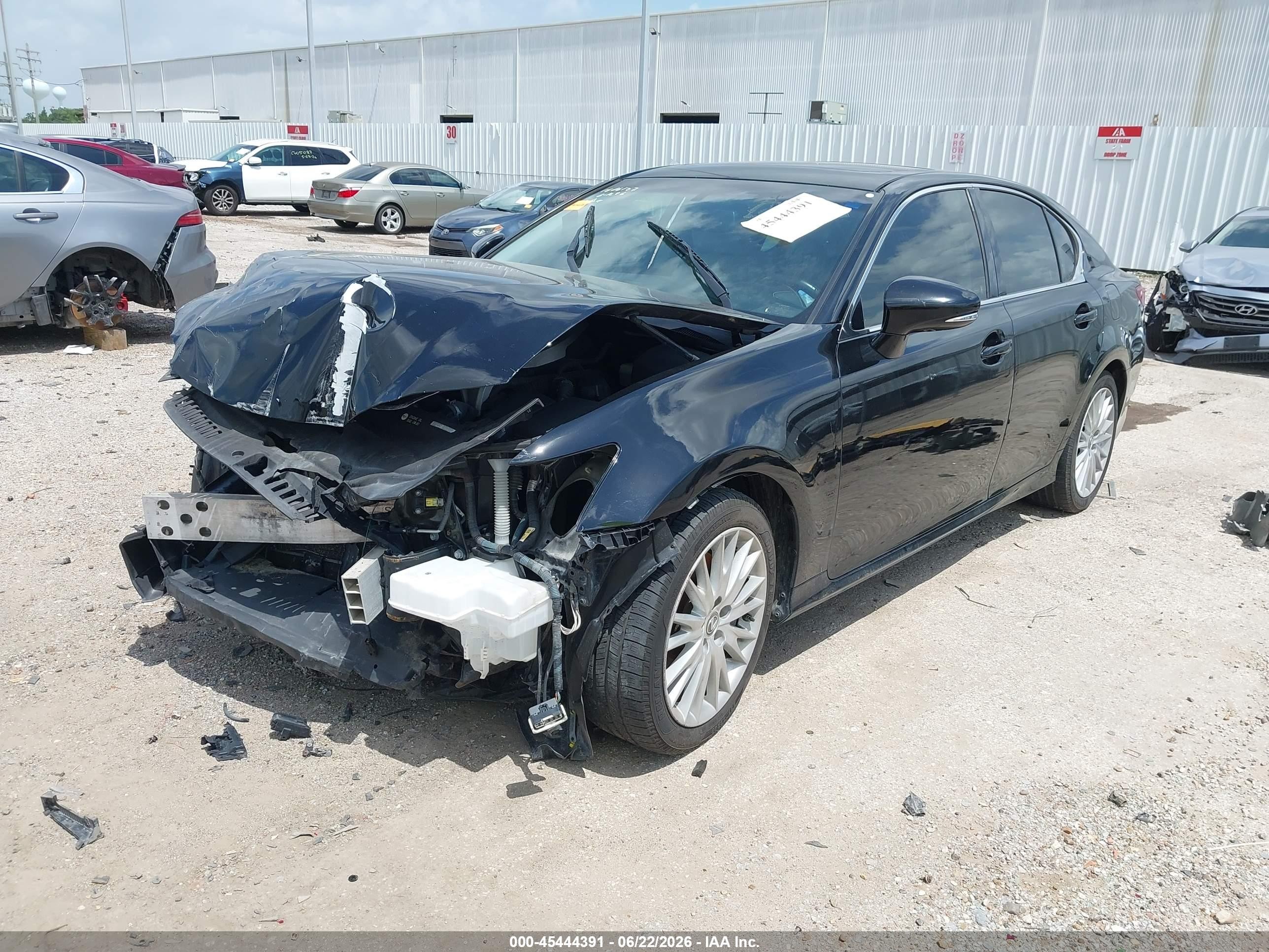 2013 Lexus Gs 350 Black vin: JTHBE1BL4D5014434