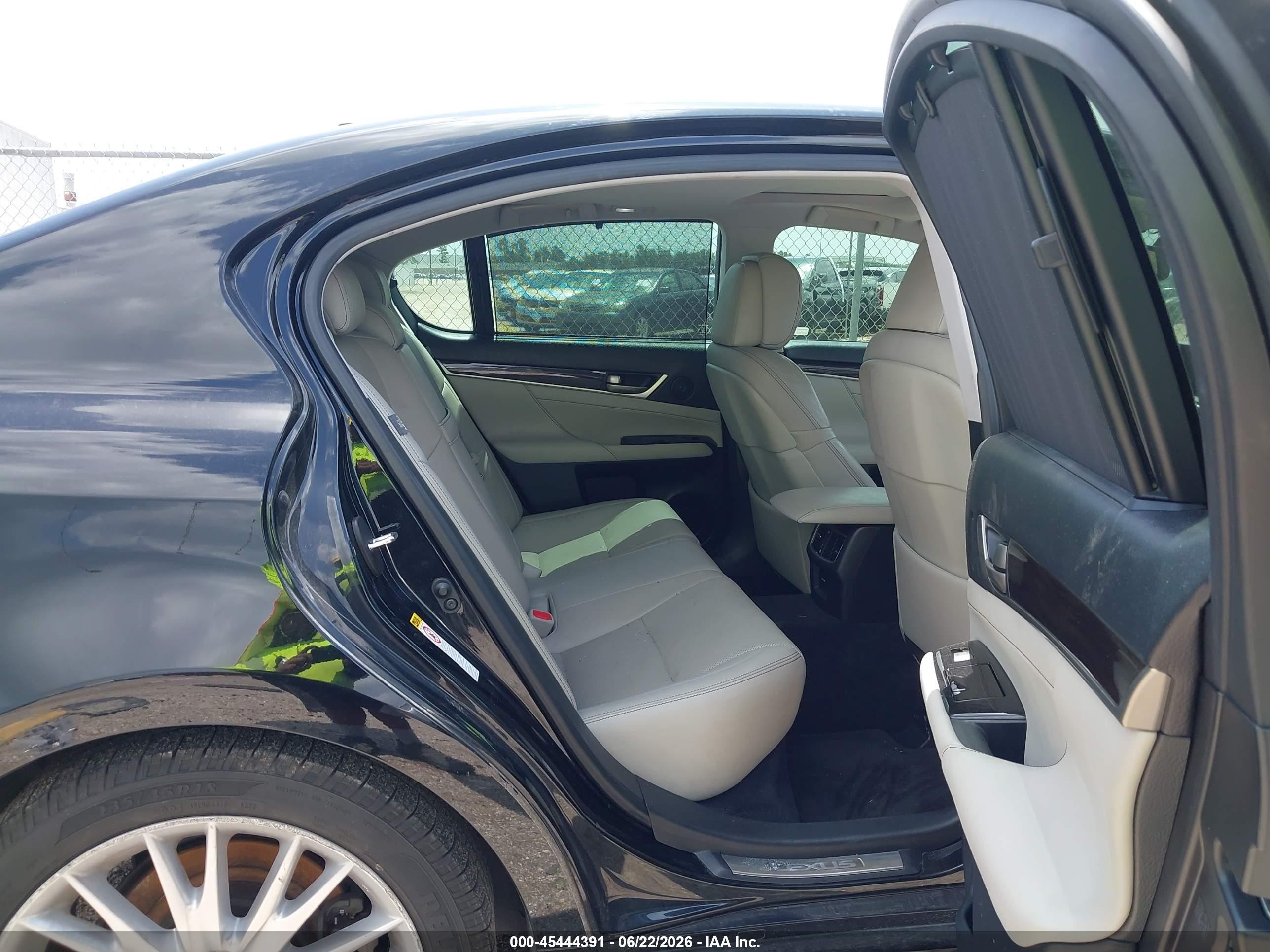 2013 Lexus Gs 350 Black vin: JTHBE1BL4D5014434