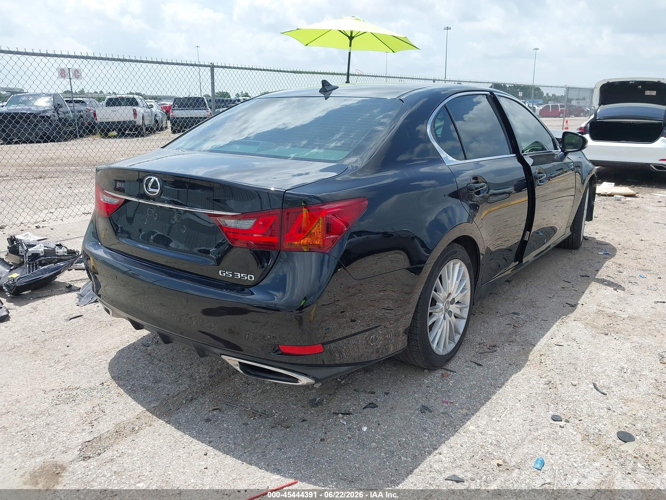 2013 Lexus Gs 350 Black vin: JTHBE1BL4D5014434