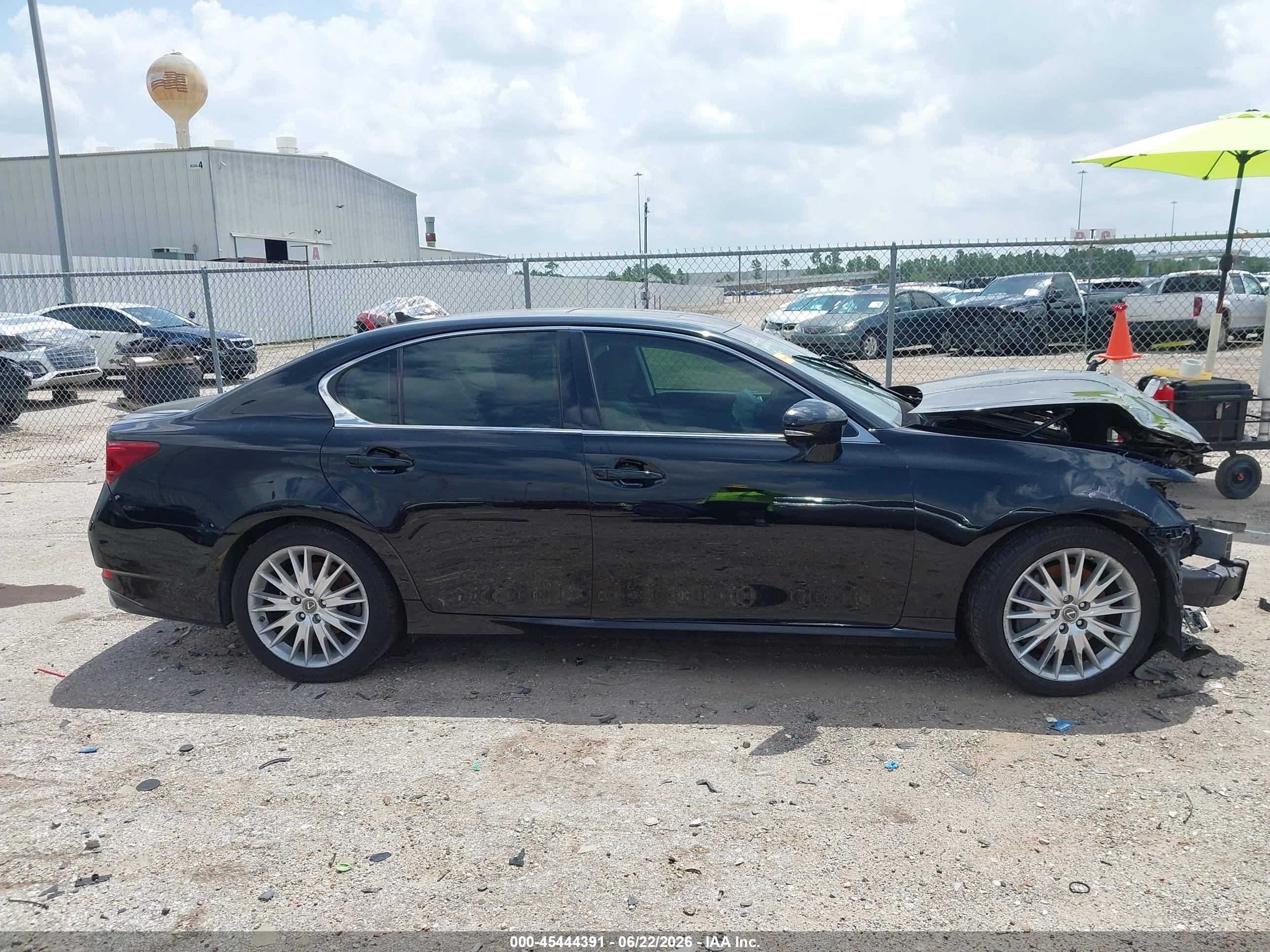 2013 Lexus Gs 350 Black vin: JTHBE1BL4D5014434