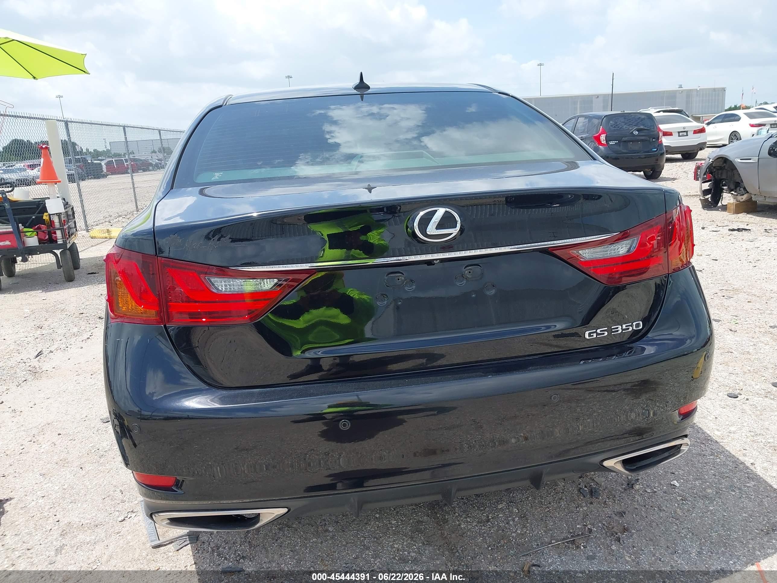 2013 Lexus Gs 350 Black vin: JTHBE1BL4D5014434