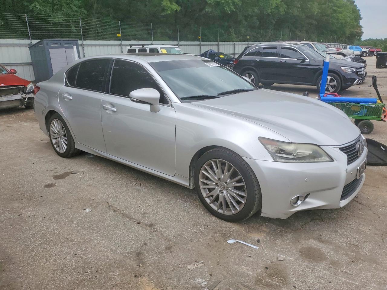 2013 Lexus Gs 350 Silver vin: JTHBE1BL4D5016717