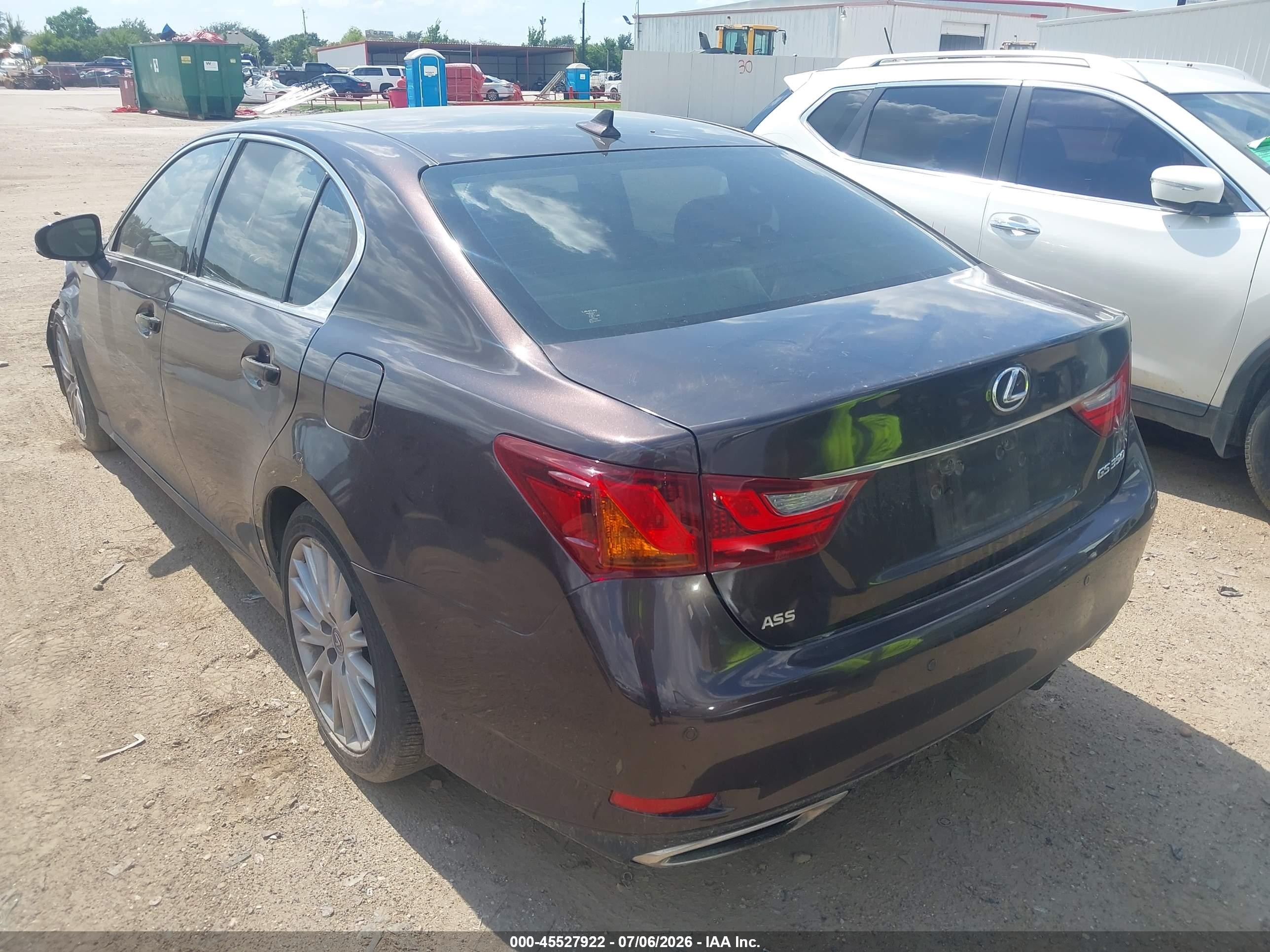2013 Lexus Gs 350   Коричневый vin: JTHBE1BL4D5017138