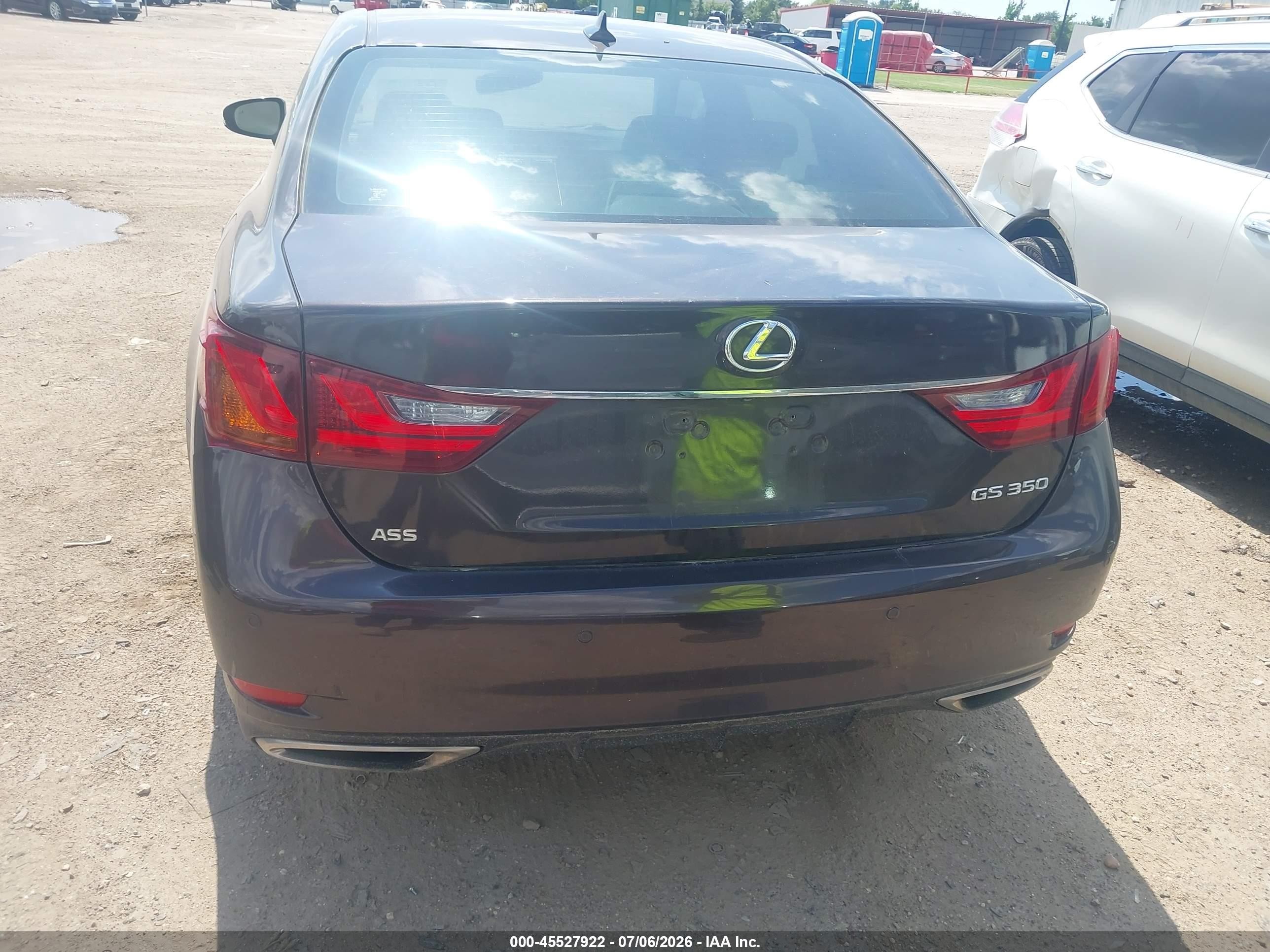 2013 Lexus Gs 350   Коричневый vin: JTHBE1BL4D5017138