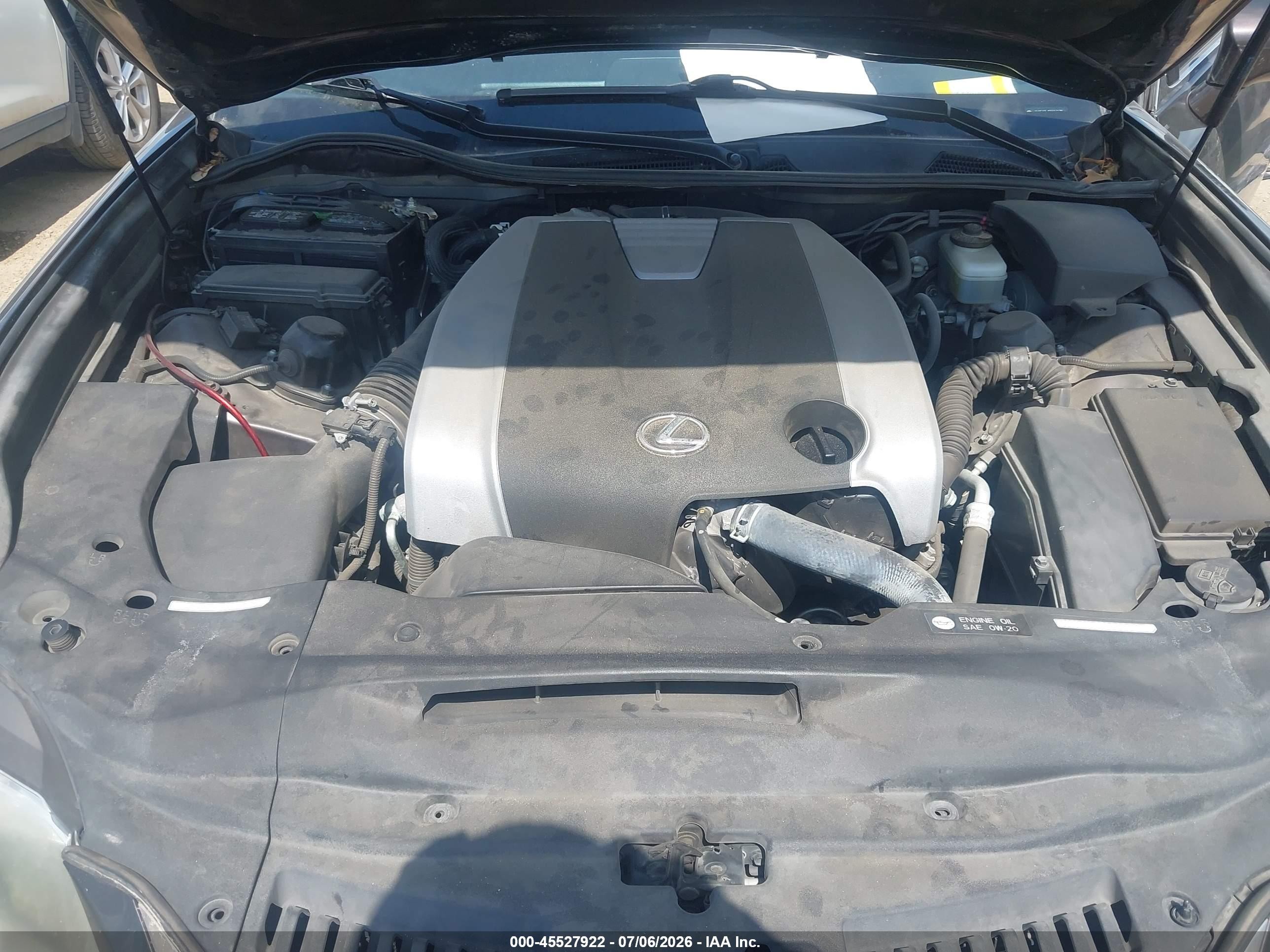 2013 Lexus Gs 350   Коричневый vin: JTHBE1BL4D5017138