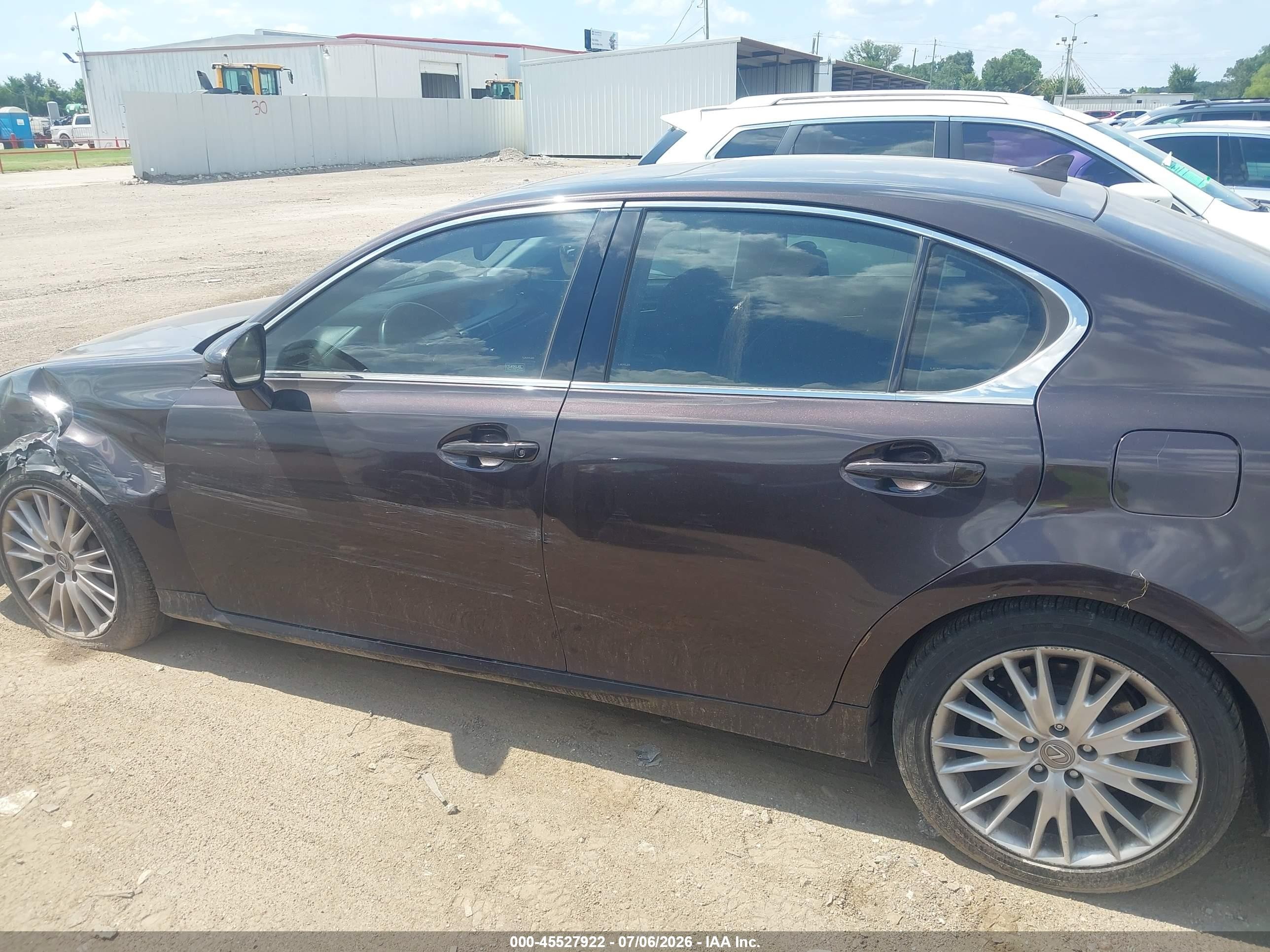 2013 Lexus Gs 350   Коричневый vin: JTHBE1BL4D5017138