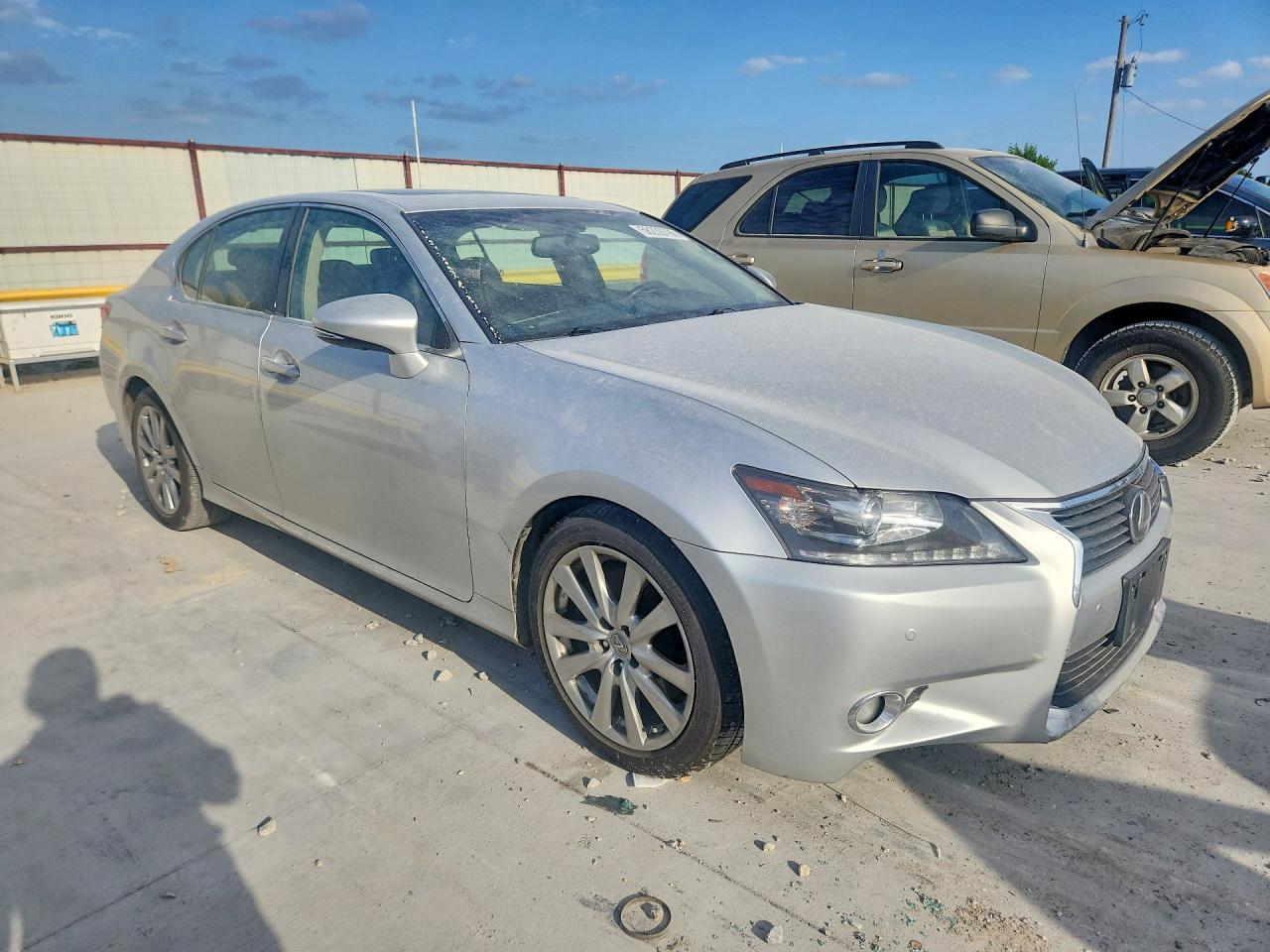 2013 Lexus Gs 350 Серебряный vin: JTHBE1BL4D5019052
