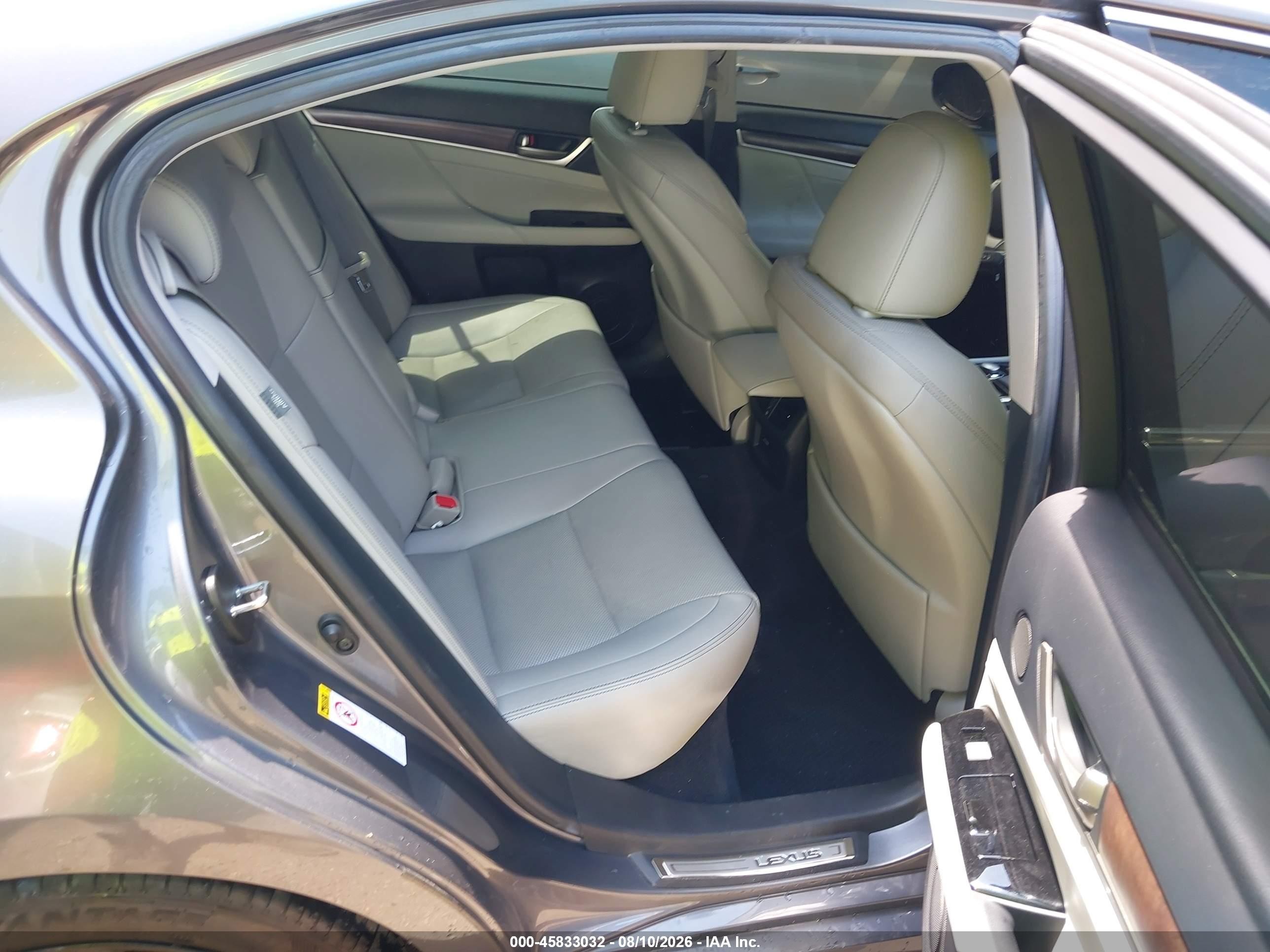 2013 Lexus Gs 350   Gray vin: JTHBE1BL4D5021495