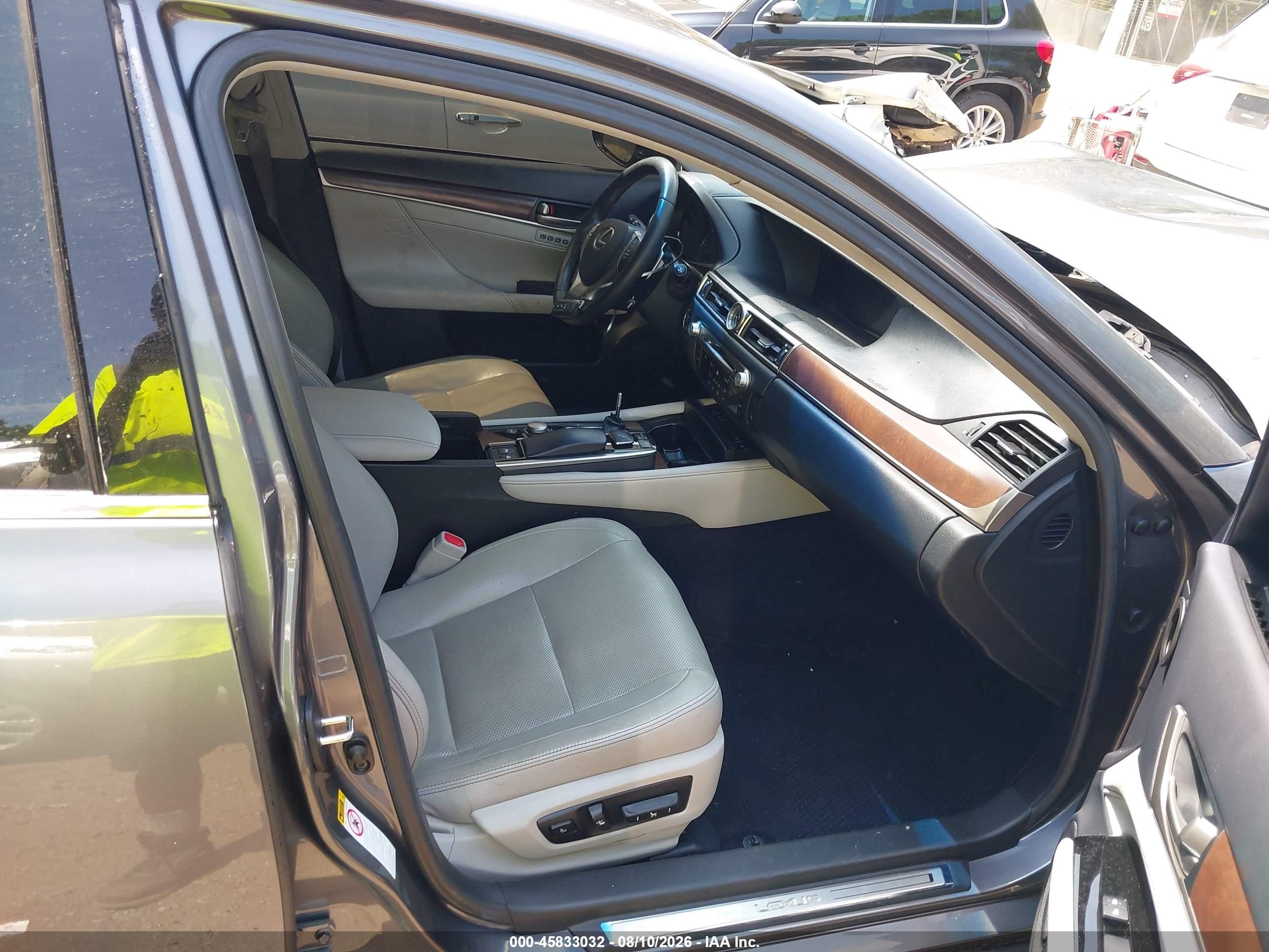 2013 Lexus Gs 350   Gray vin: JTHBE1BL4D5021495