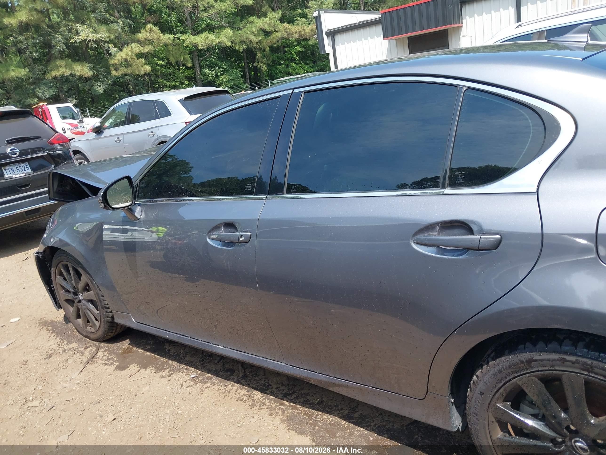 2013 Lexus Gs 350   Gray vin: JTHBE1BL4D5021495