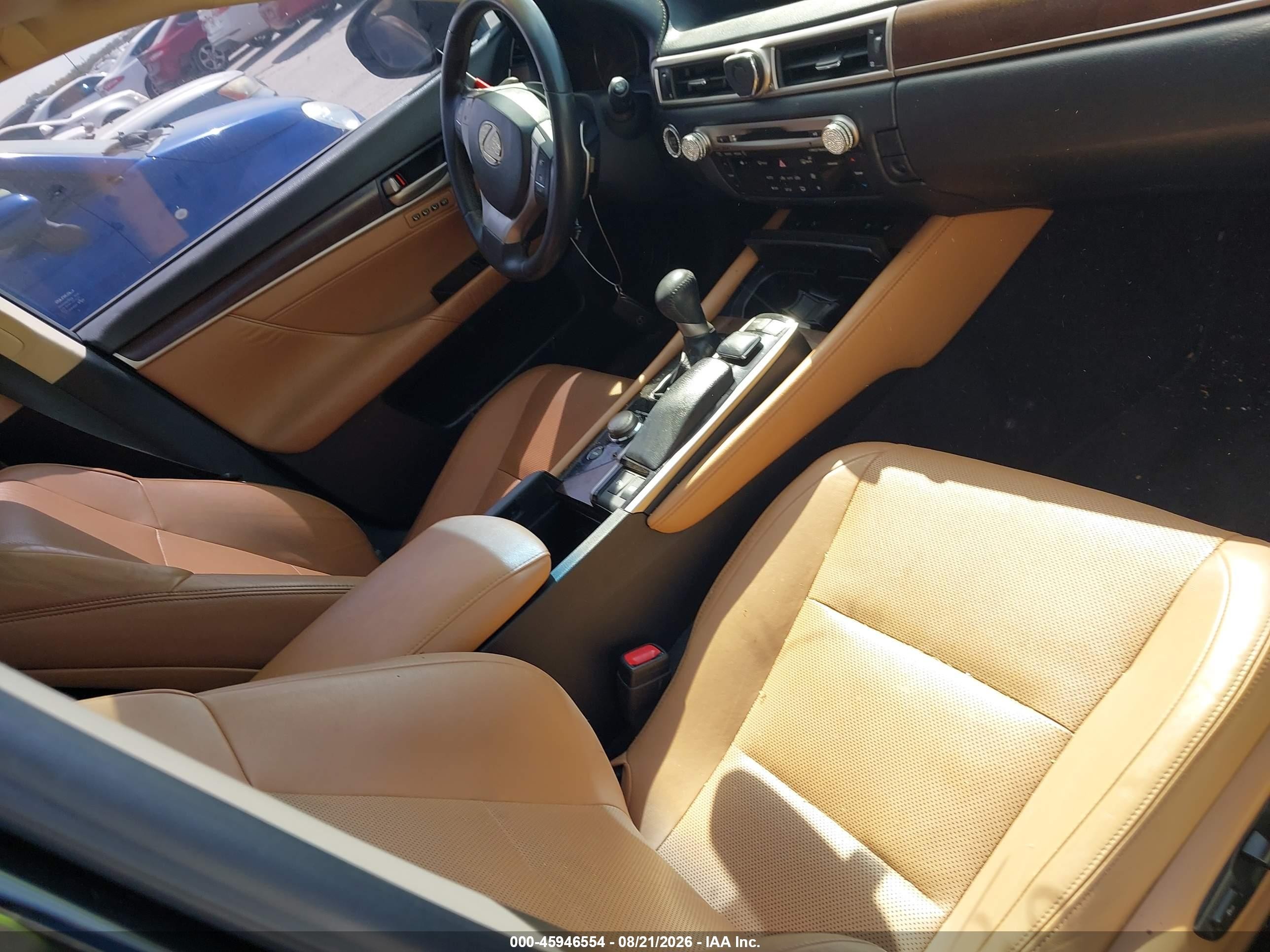 2013 Lexus Gs 350 Black vin: JTHBE1BL4D5022663