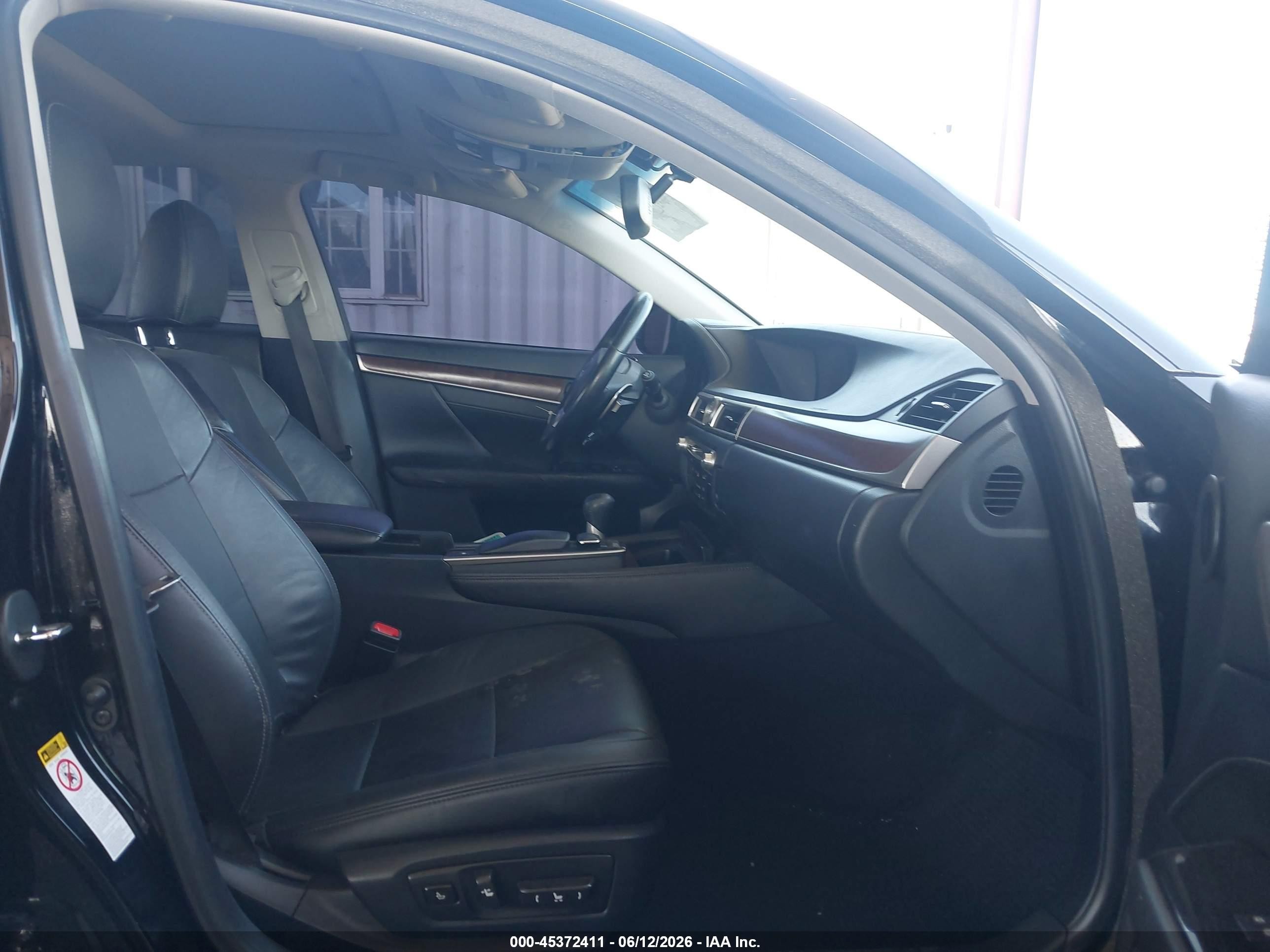 2013 Lexus Gs 350   Black vin: JTHBE1BL4D5026311