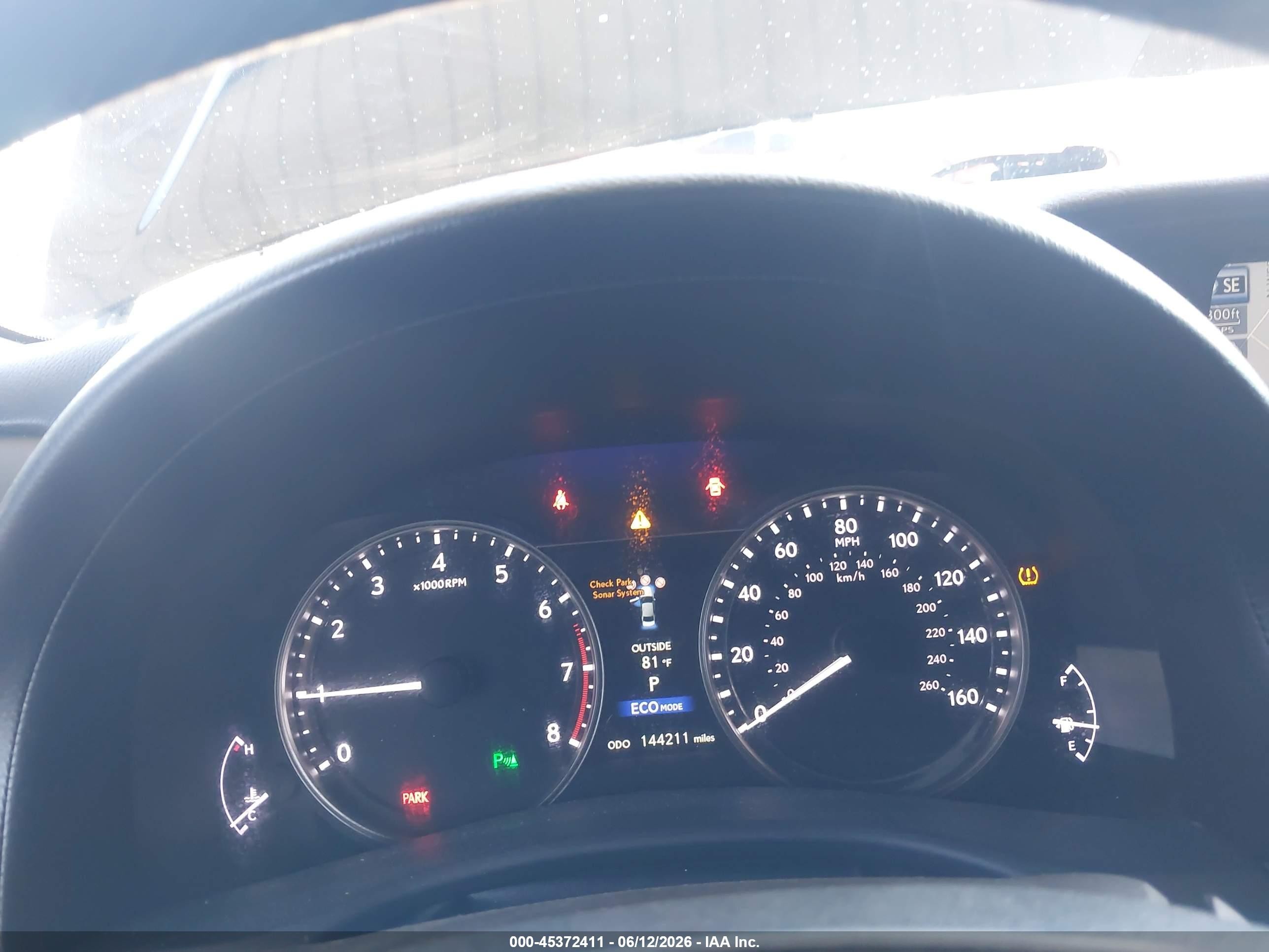2013 Lexus Gs 350   Black vin: JTHBE1BL4D5026311