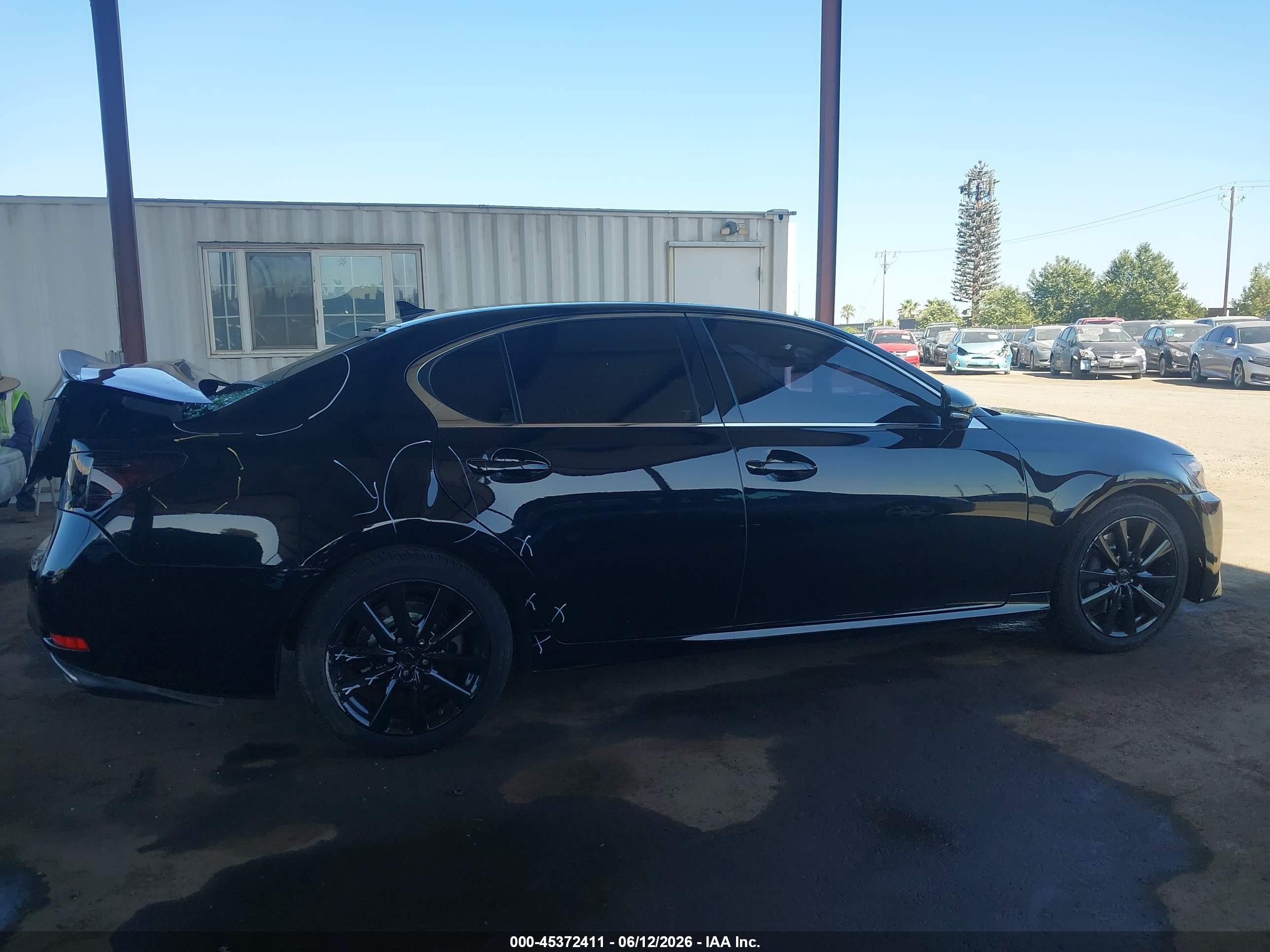 2013 Lexus Gs 350   Black vin: JTHBE1BL4D5026311