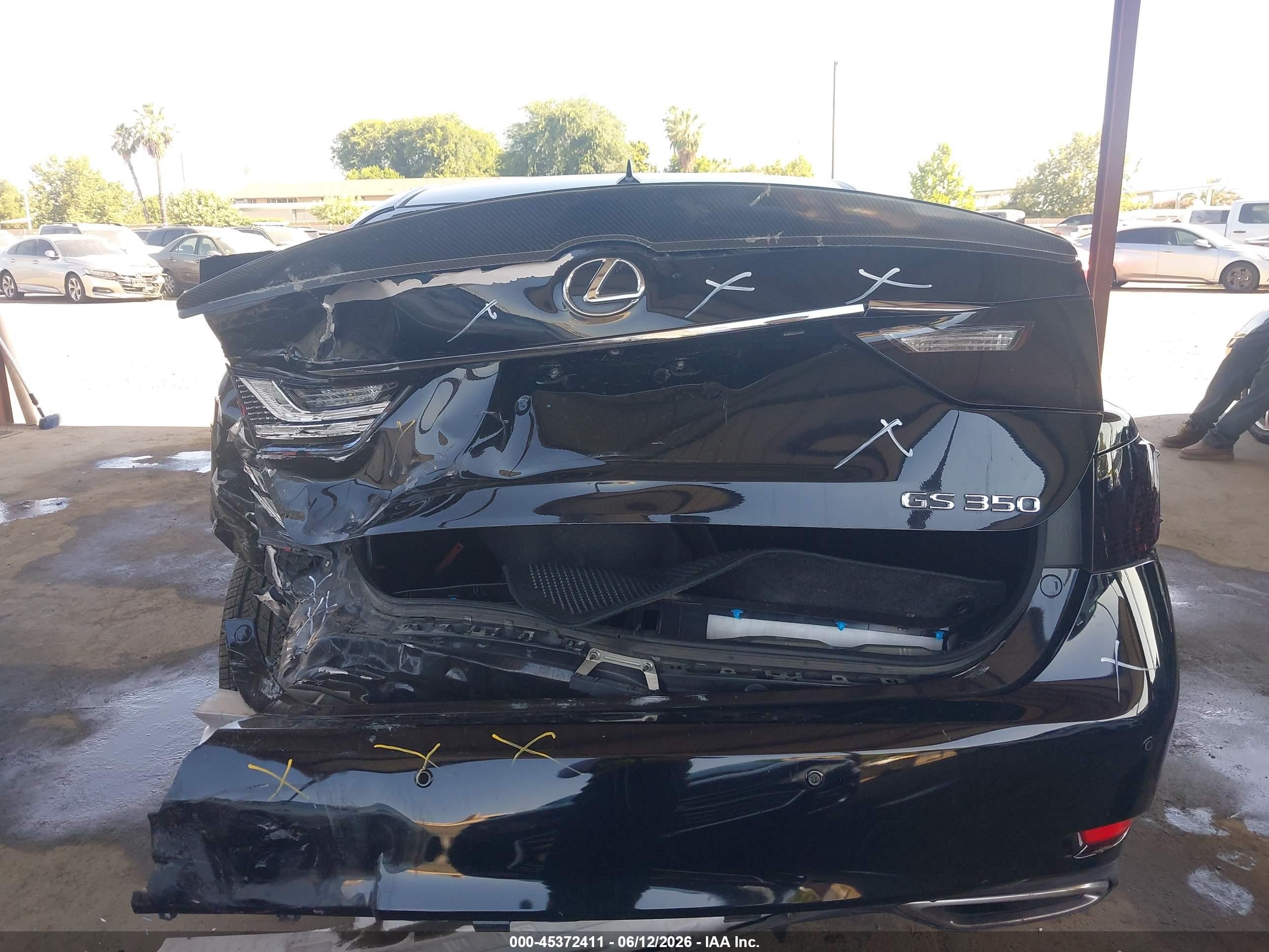 2013 Lexus Gs 350   Black vin: JTHBE1BL4D5026311