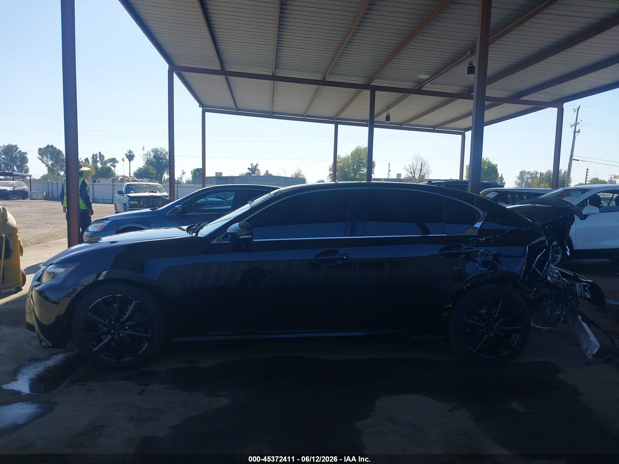 2013 Lexus Gs 350   Black vin: JTHBE1BL4D5026311