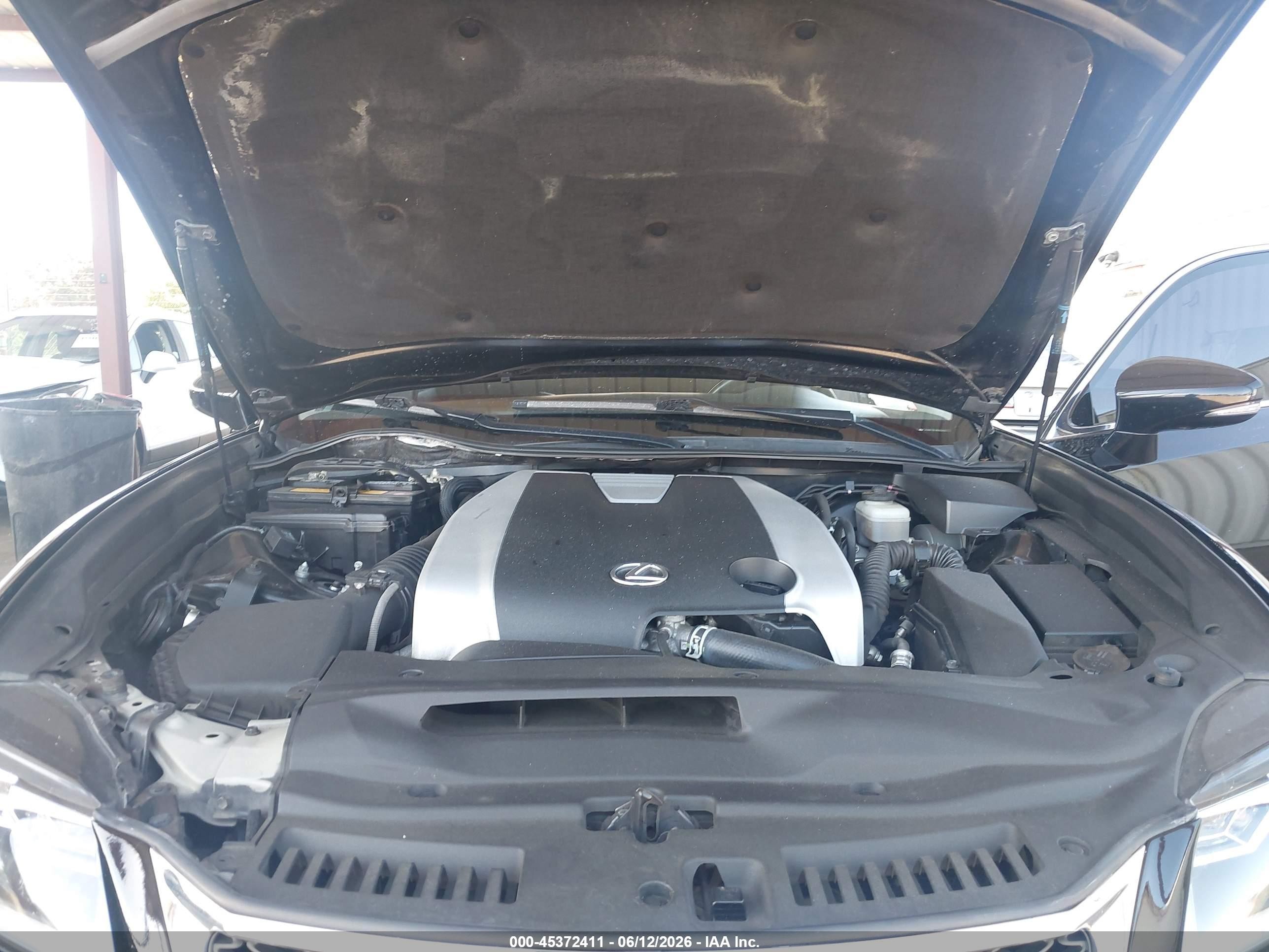 2013 Lexus Gs 350   Black vin: JTHBE1BL4D5026311
