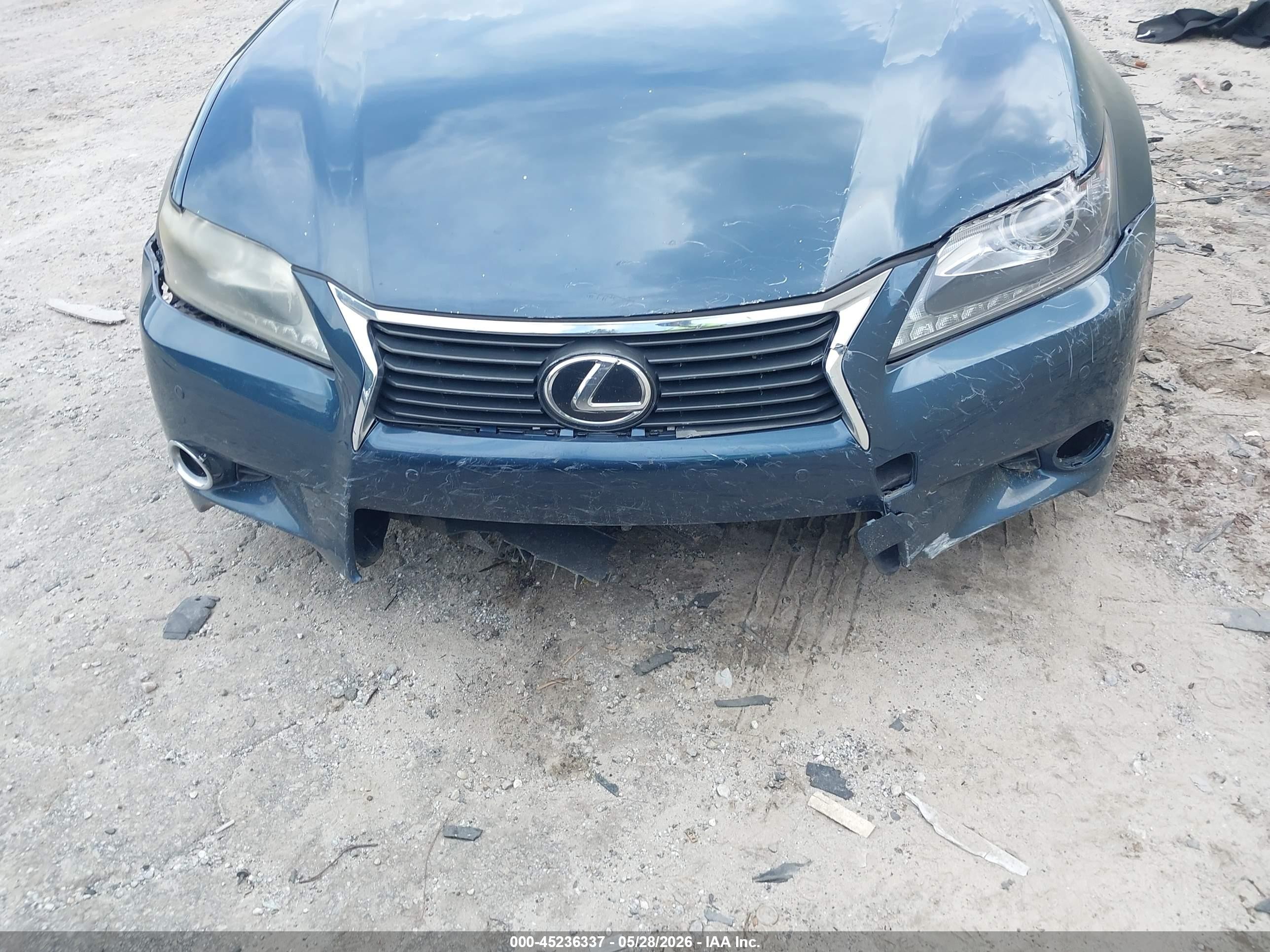 2013 Lexus Gs 350 Dark Blue vin: JTHBE1BL4D5026552