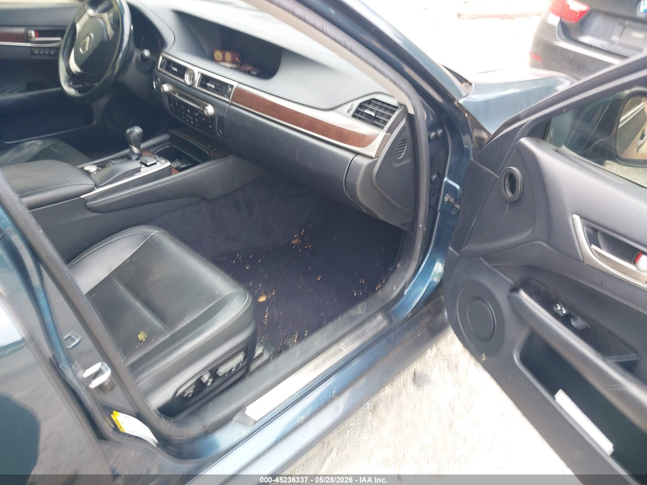 2013 Lexus Gs 350 Dark Blue vin: JTHBE1BL4D5026552
