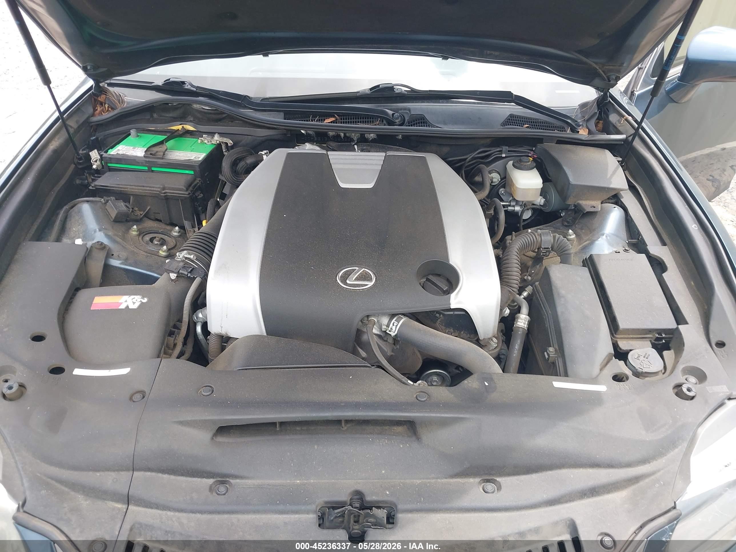 2013 Lexus Gs 350 Dark Blue vin: JTHBE1BL4D5026552