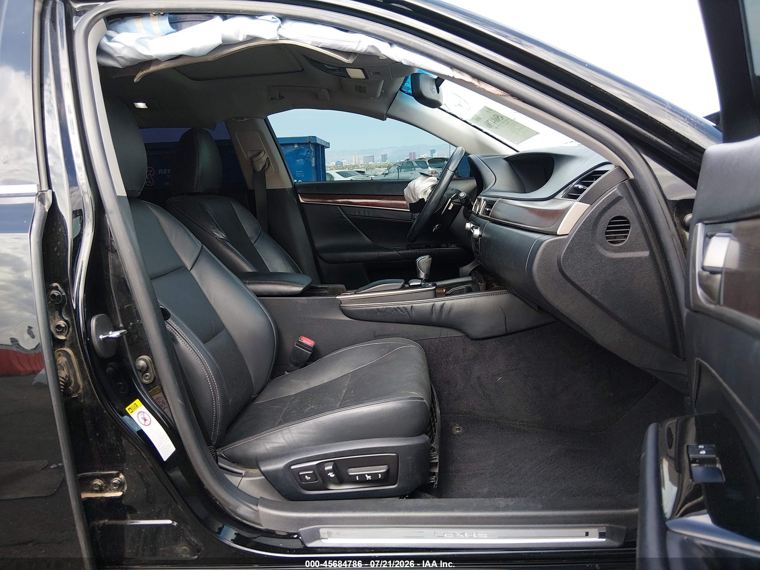 2013 Lexus Gs 350   Black vin: JTHBE1BL4D5028706