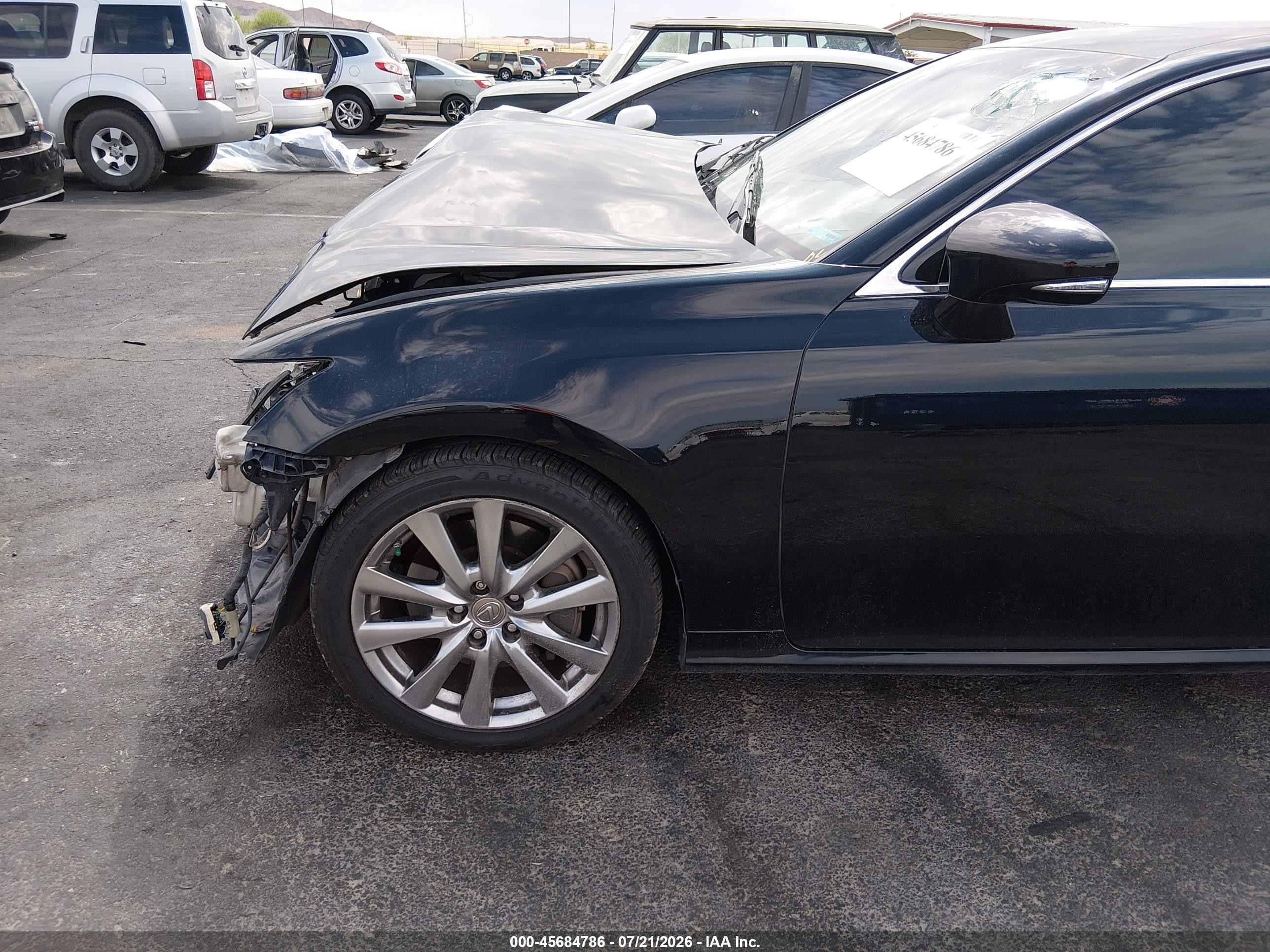 2013 Lexus Gs 350   Black vin: JTHBE1BL4D5028706