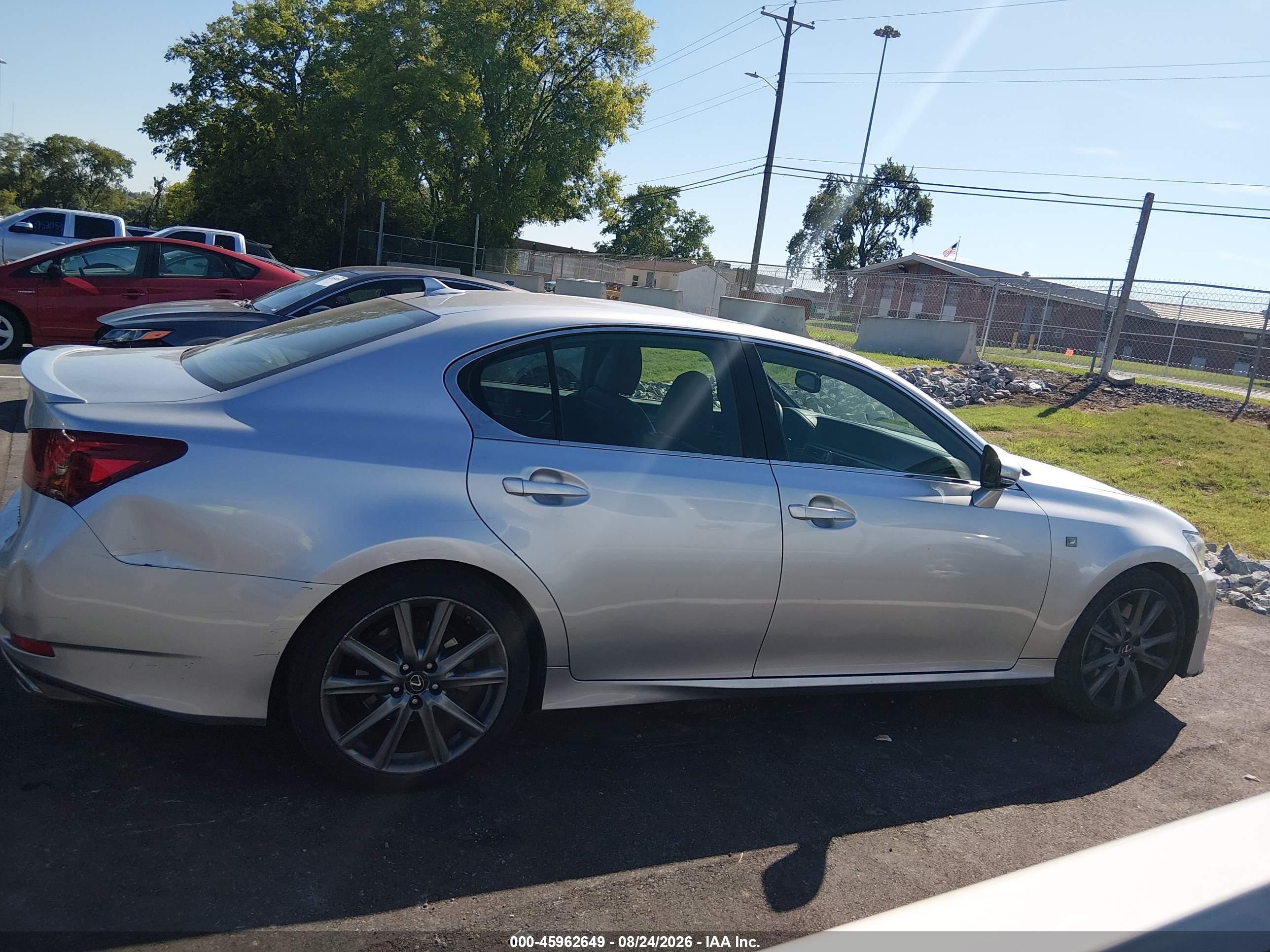 2014 Lexus Gs 350 Gray vin: JTHBE1BL4E5038301