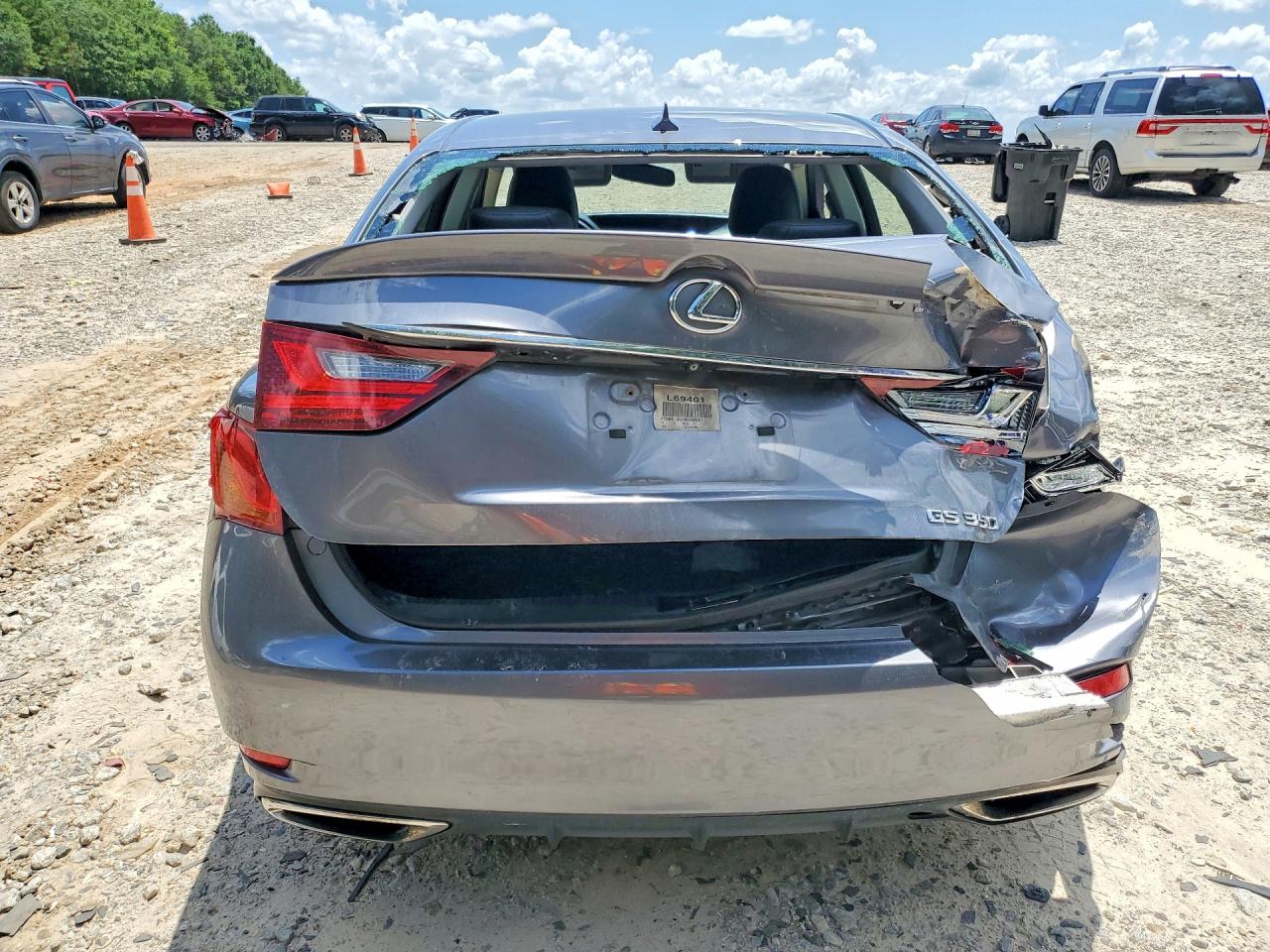 2014 Lexus Gs 350 Gray vin: JTHBE1BL4E5040291