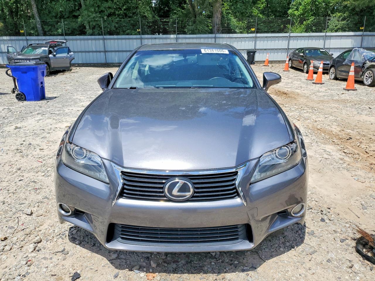 2014 Lexus Gs 350 Gray vin: JTHBE1BL4E5040291