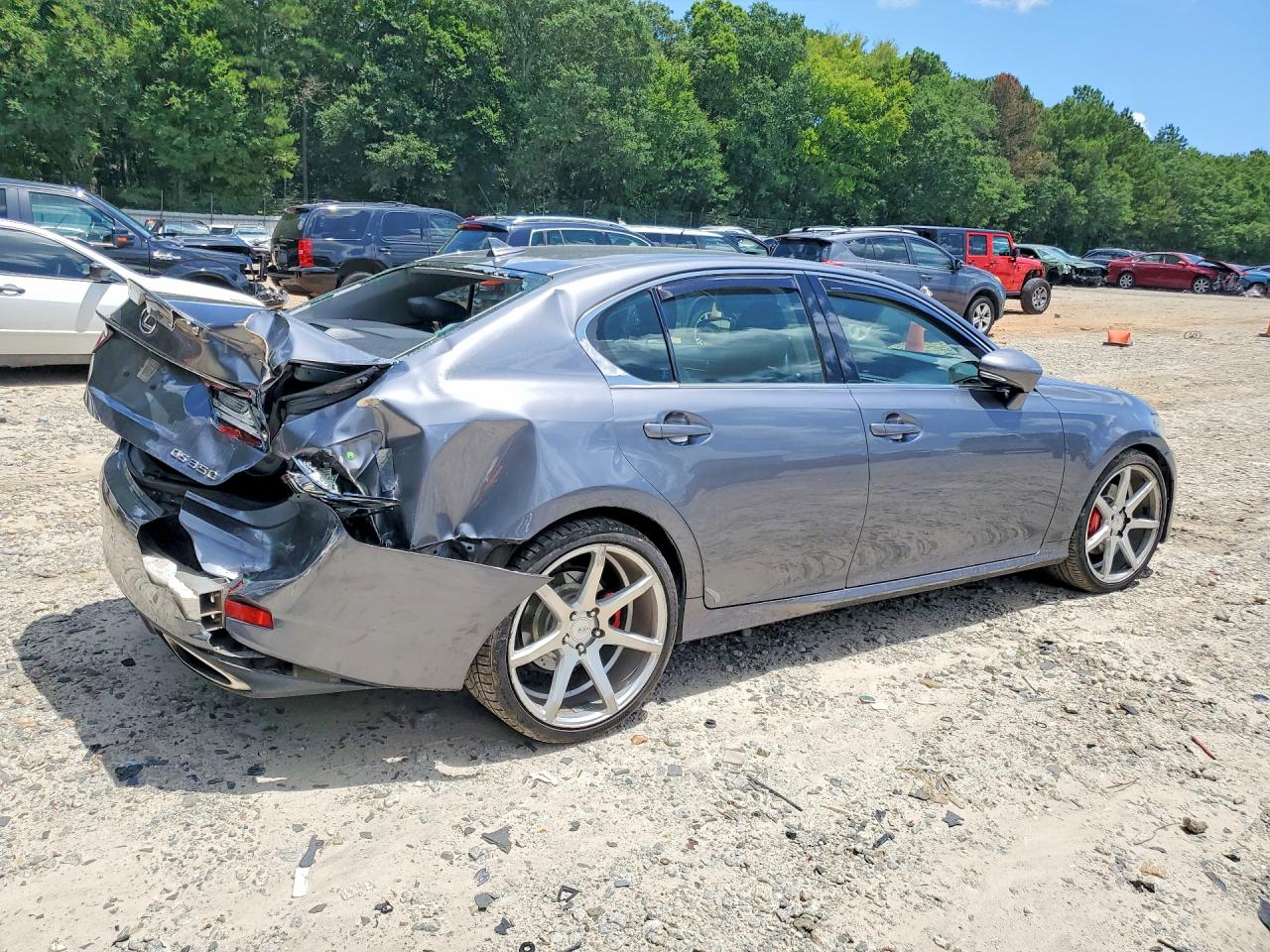 2014 Lexus Gs 350 Gray vin: JTHBE1BL4E5040291