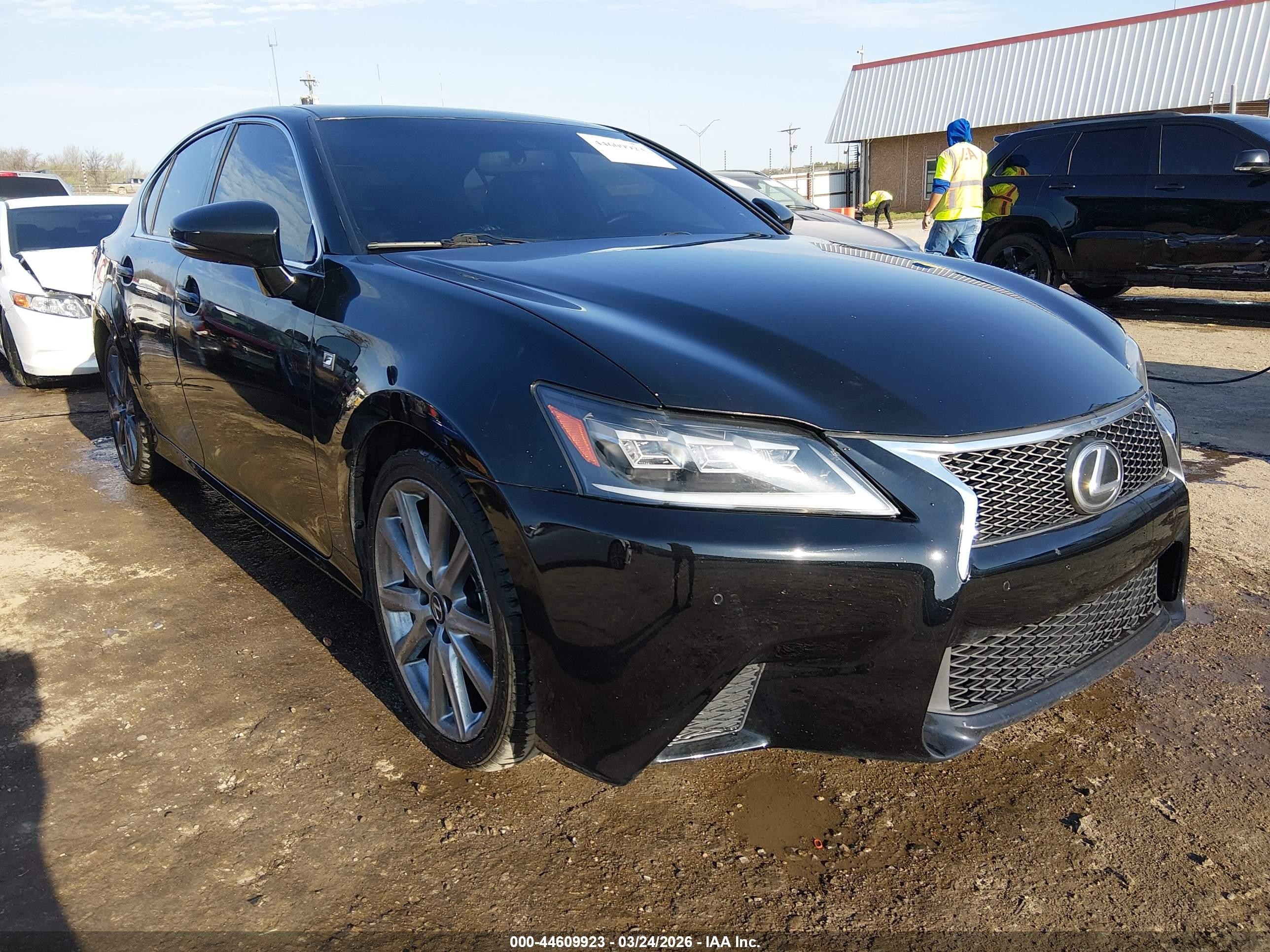 2014 Lexus Gs 350   Black vin: JTHBE1BL4E5043739