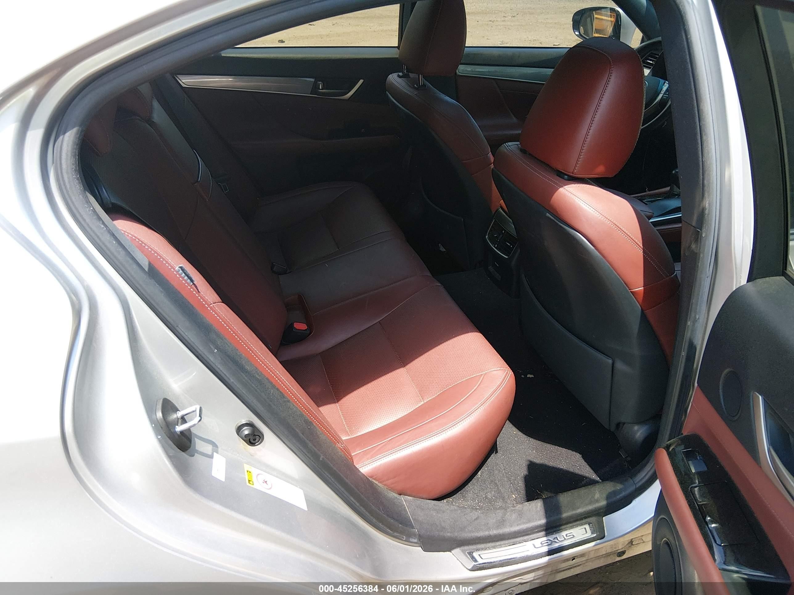 2015 Lexus Gs 350   Silver vin: JTHBE1BL4FA010037