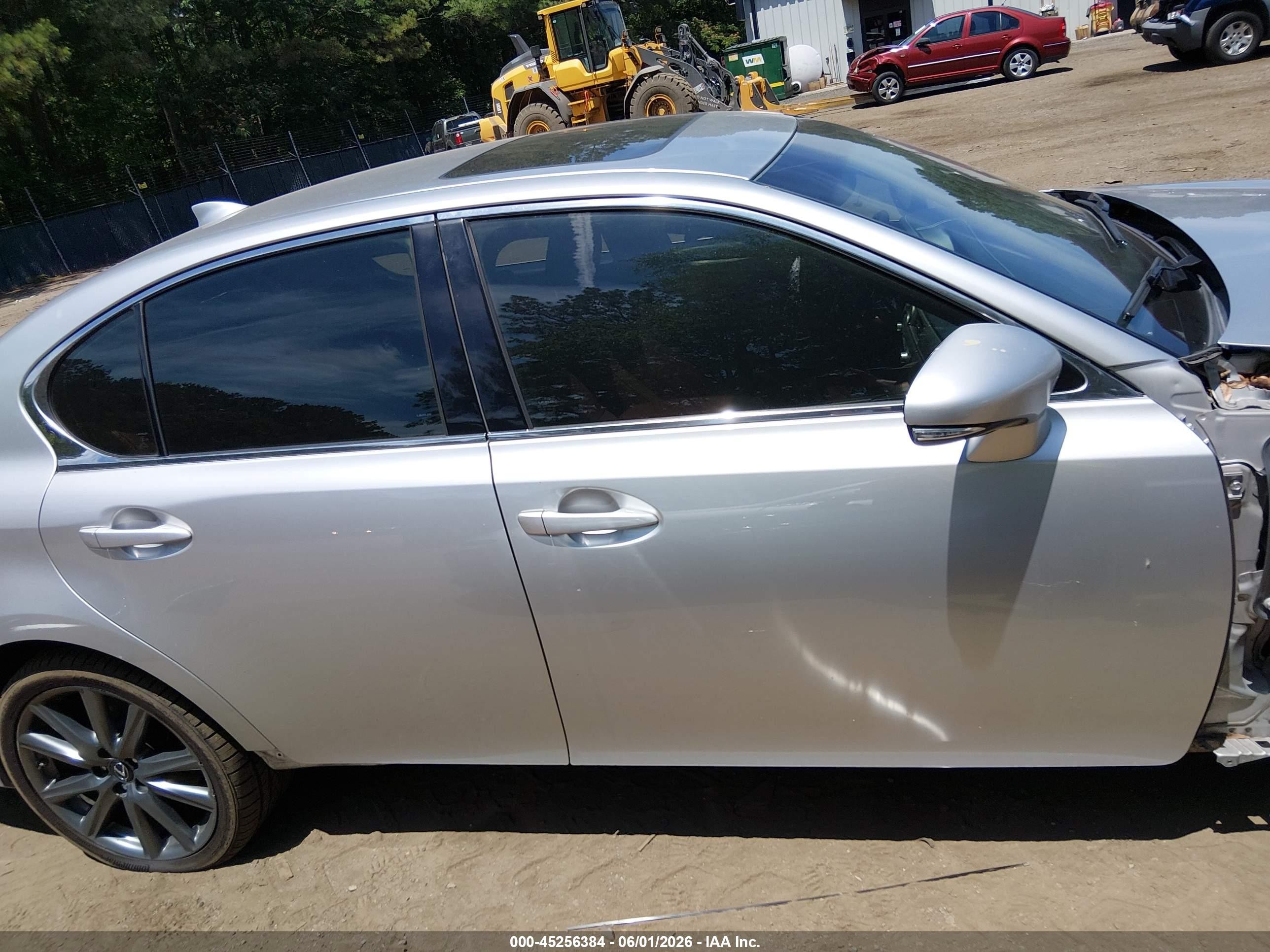 2015 Lexus Gs 350   Silver vin: JTHBE1BL4FA010037