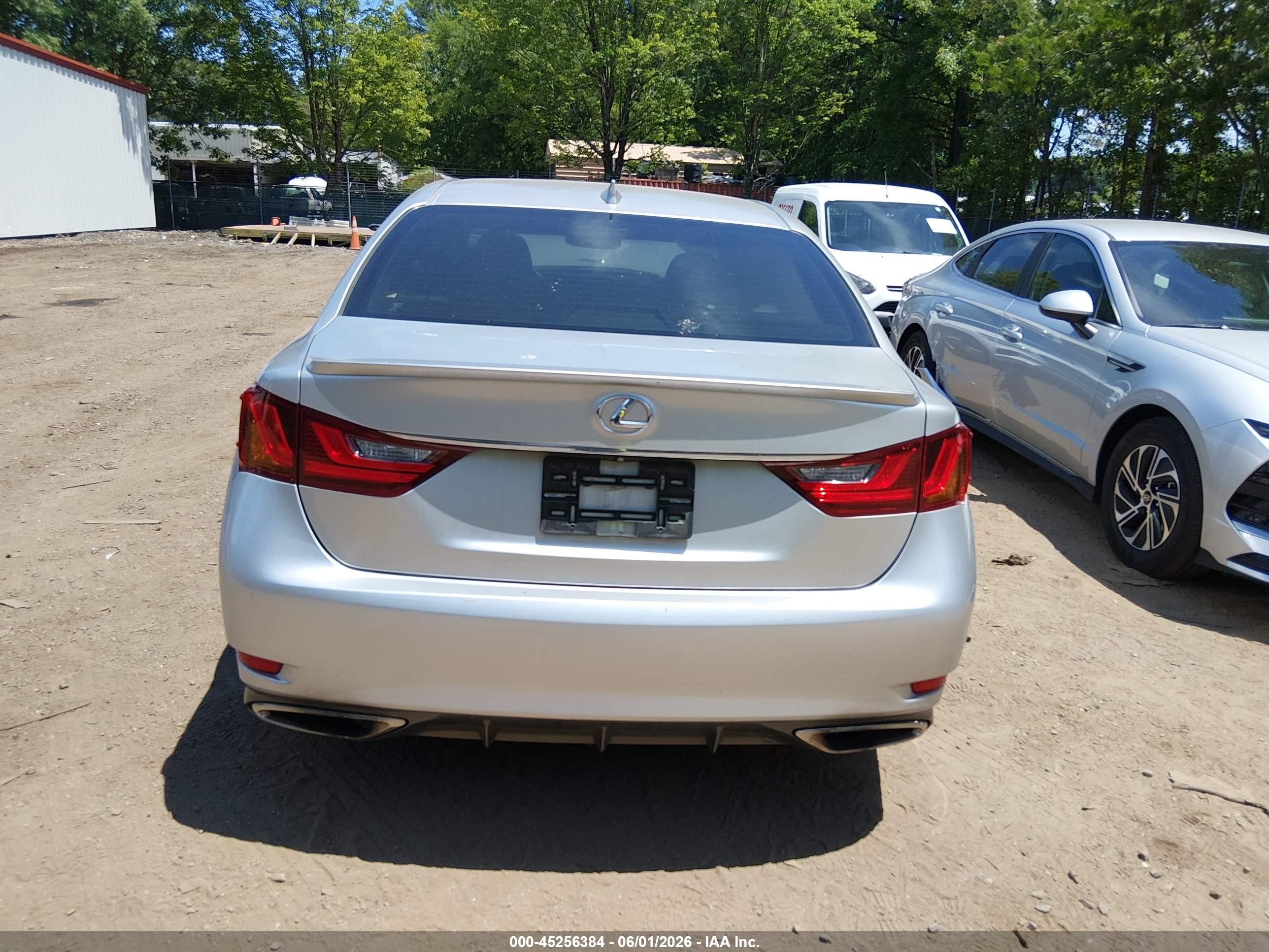 2015 Lexus Gs 350   Silver vin: JTHBE1BL4FA010037