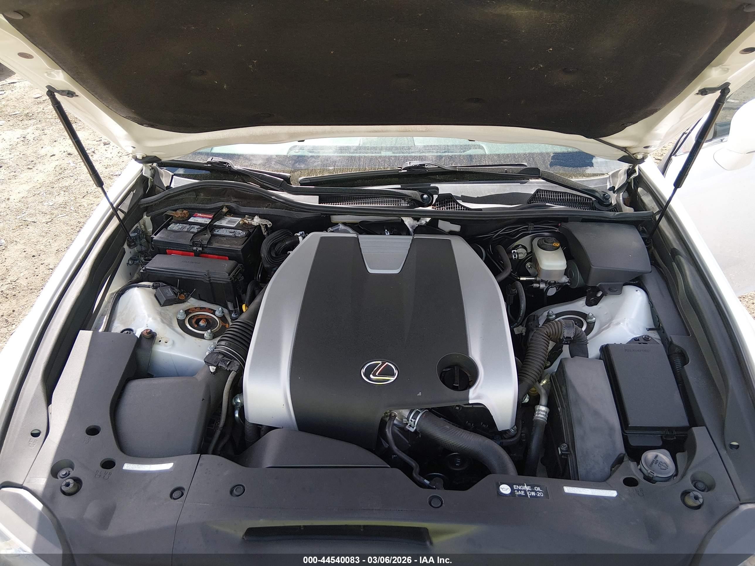 2015 Lexus Gs 350   White vin: JTHBE1BL4FA014542