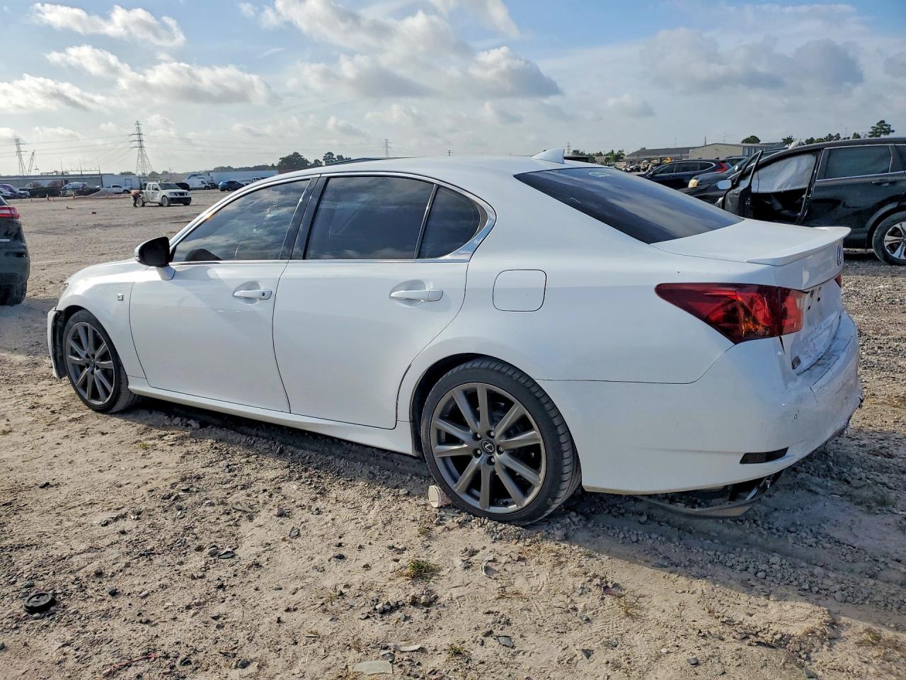 2015 Lexus Gs 350 White vin: JTHBE1BL4FA016632