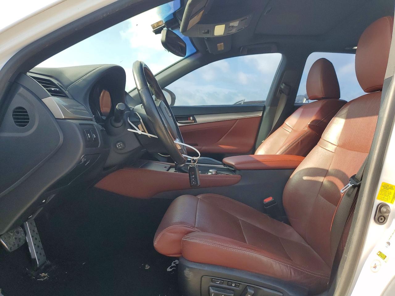 2015 Lexus Gs 350 White vin: JTHBE1BL4FA016632