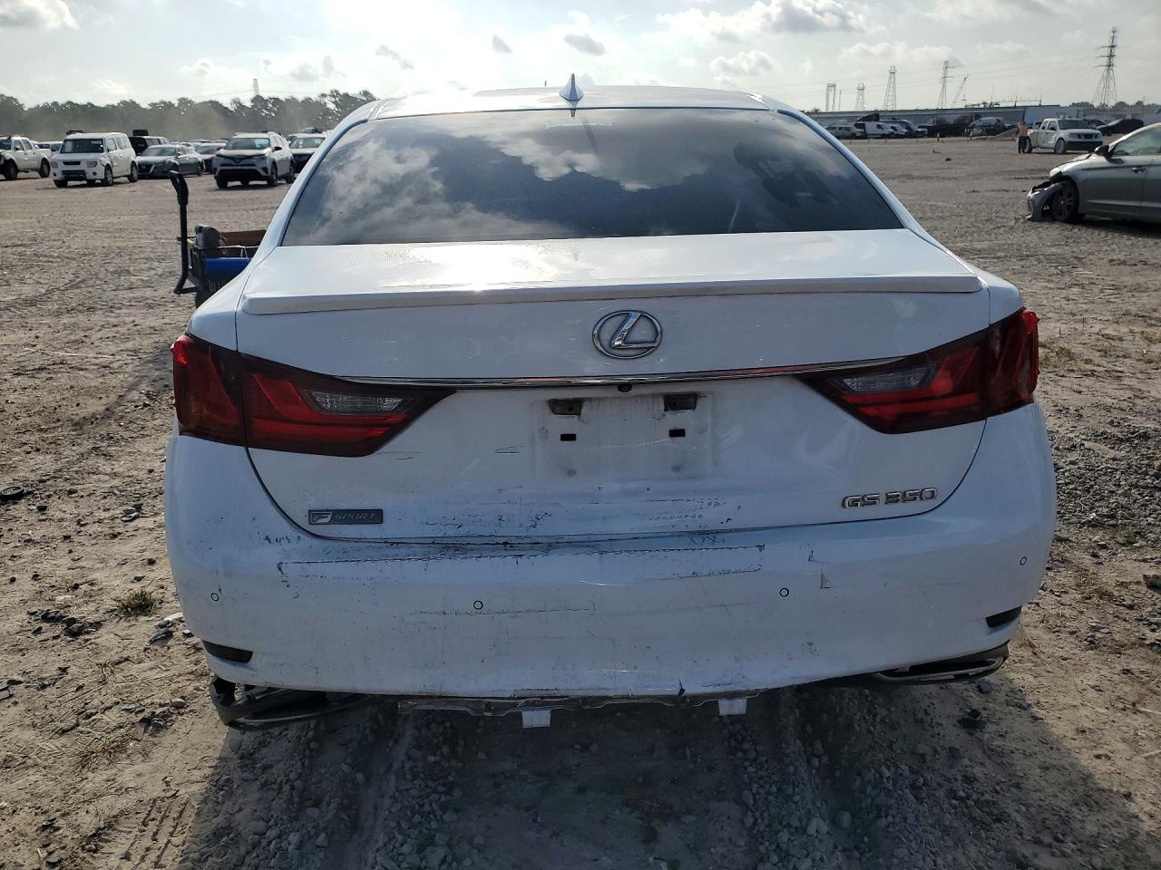 2015 Lexus Gs 350 White vin: JTHBE1BL4FA016632
