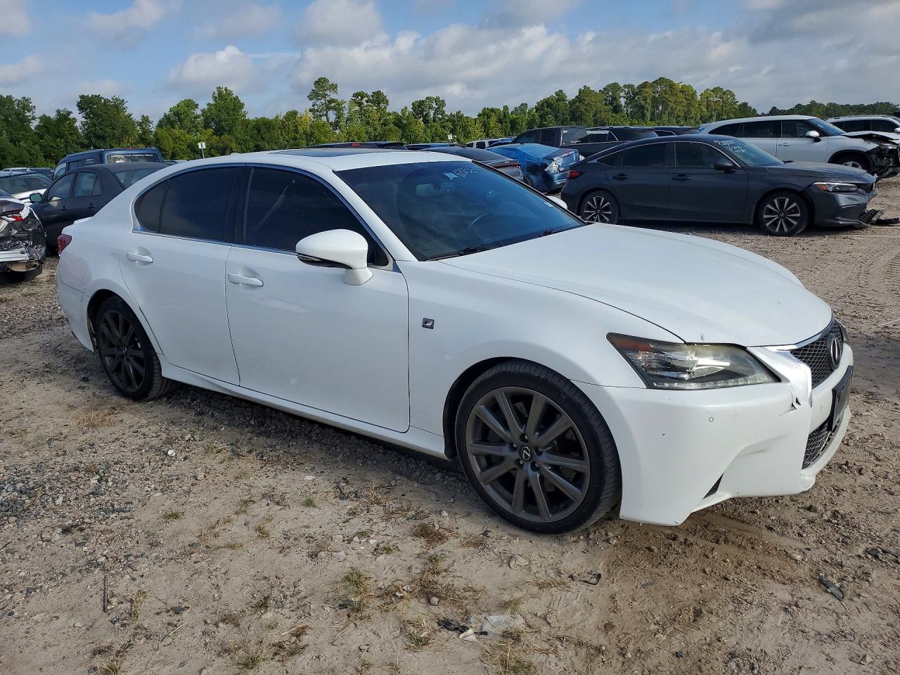 2015 Lexus Gs 350 White vin: JTHBE1BL4FA016632