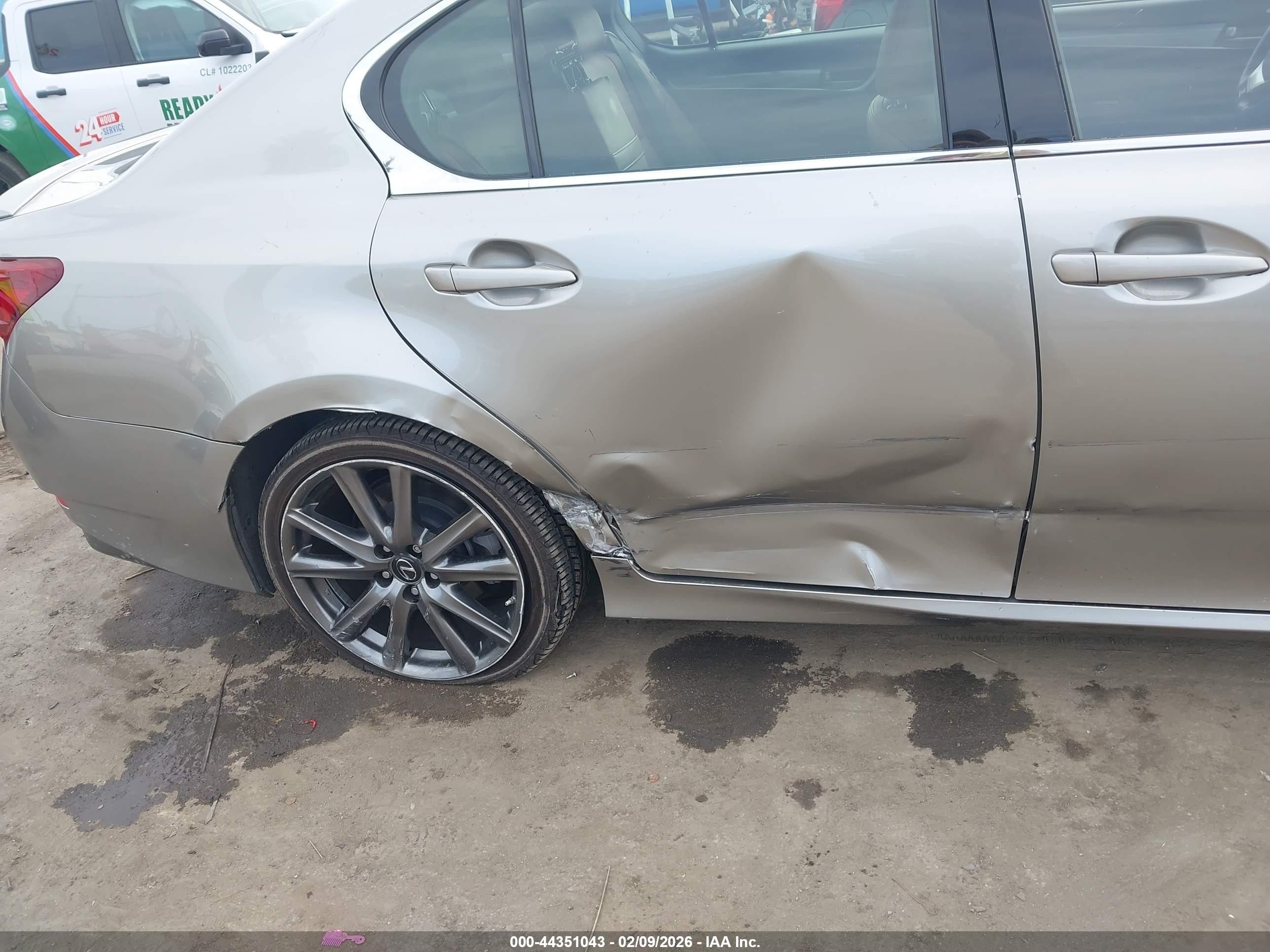 2015 Lexus Gs 350   Silver vin: JTHBE1BL4FA016825