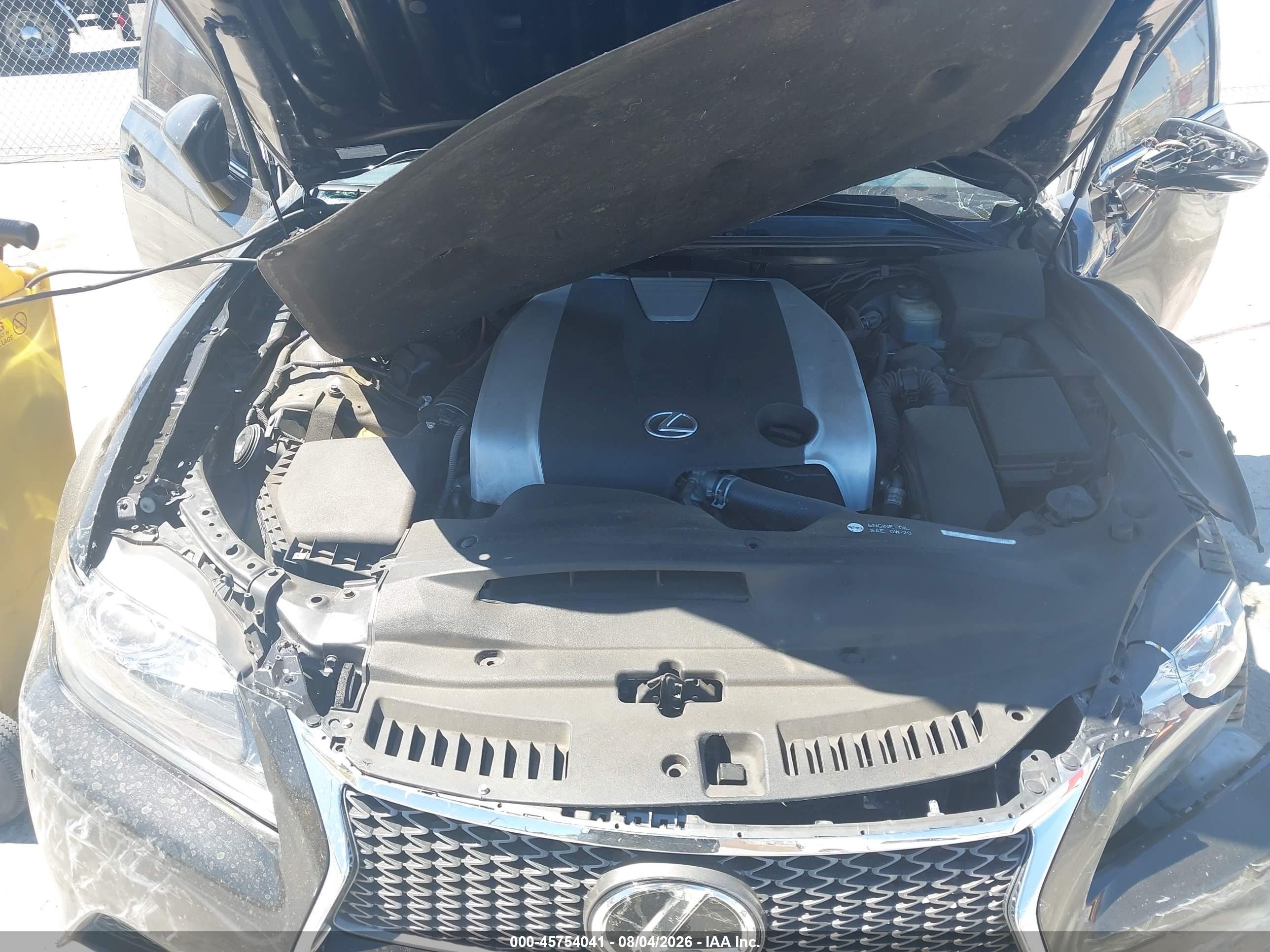 2015 Lexus Gs 350   Black vin: JTHBE1BL4FA018123