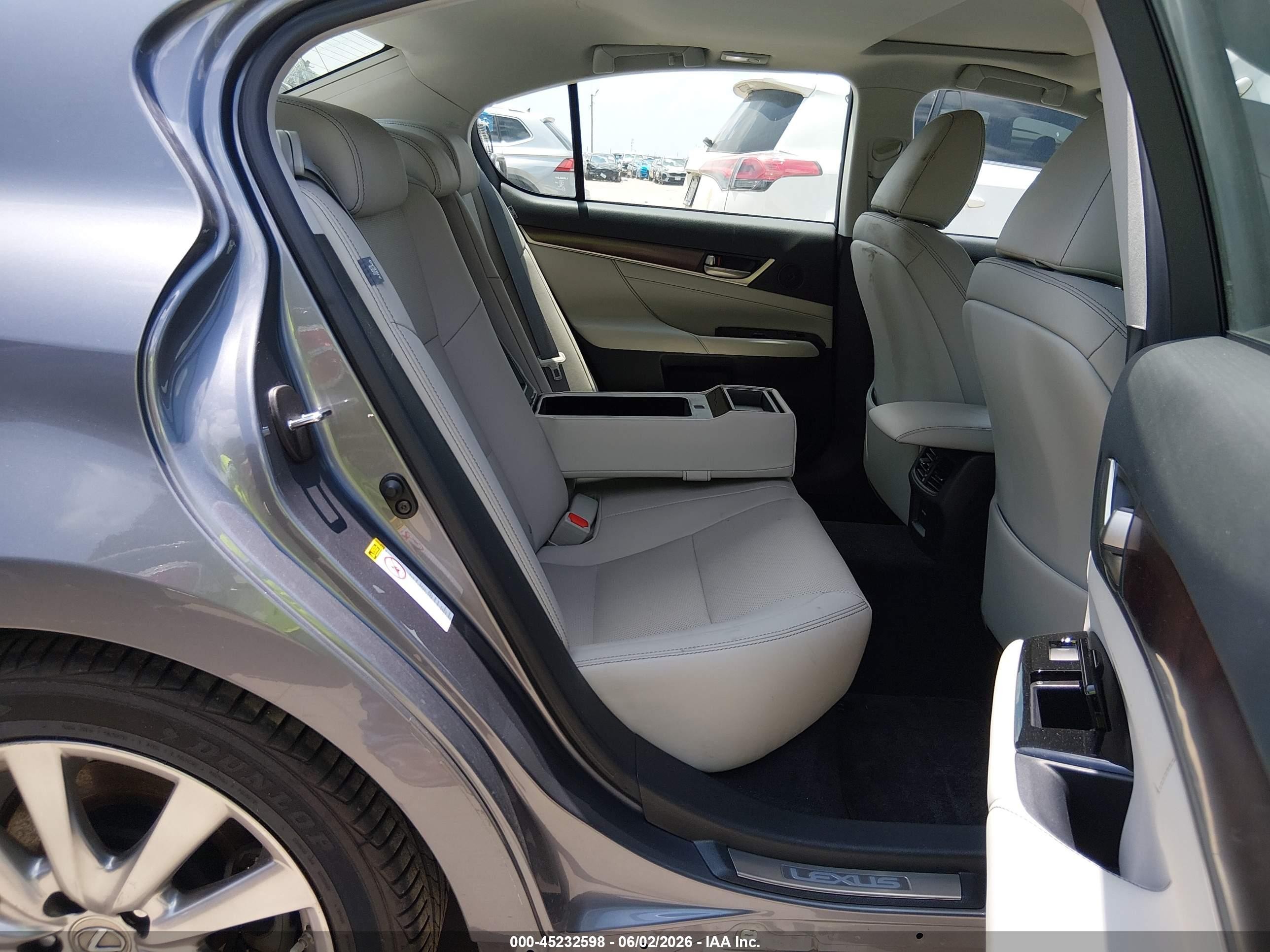 2015 Lexus Gs 350   Gray vin: JTHBE1BL4FA019806