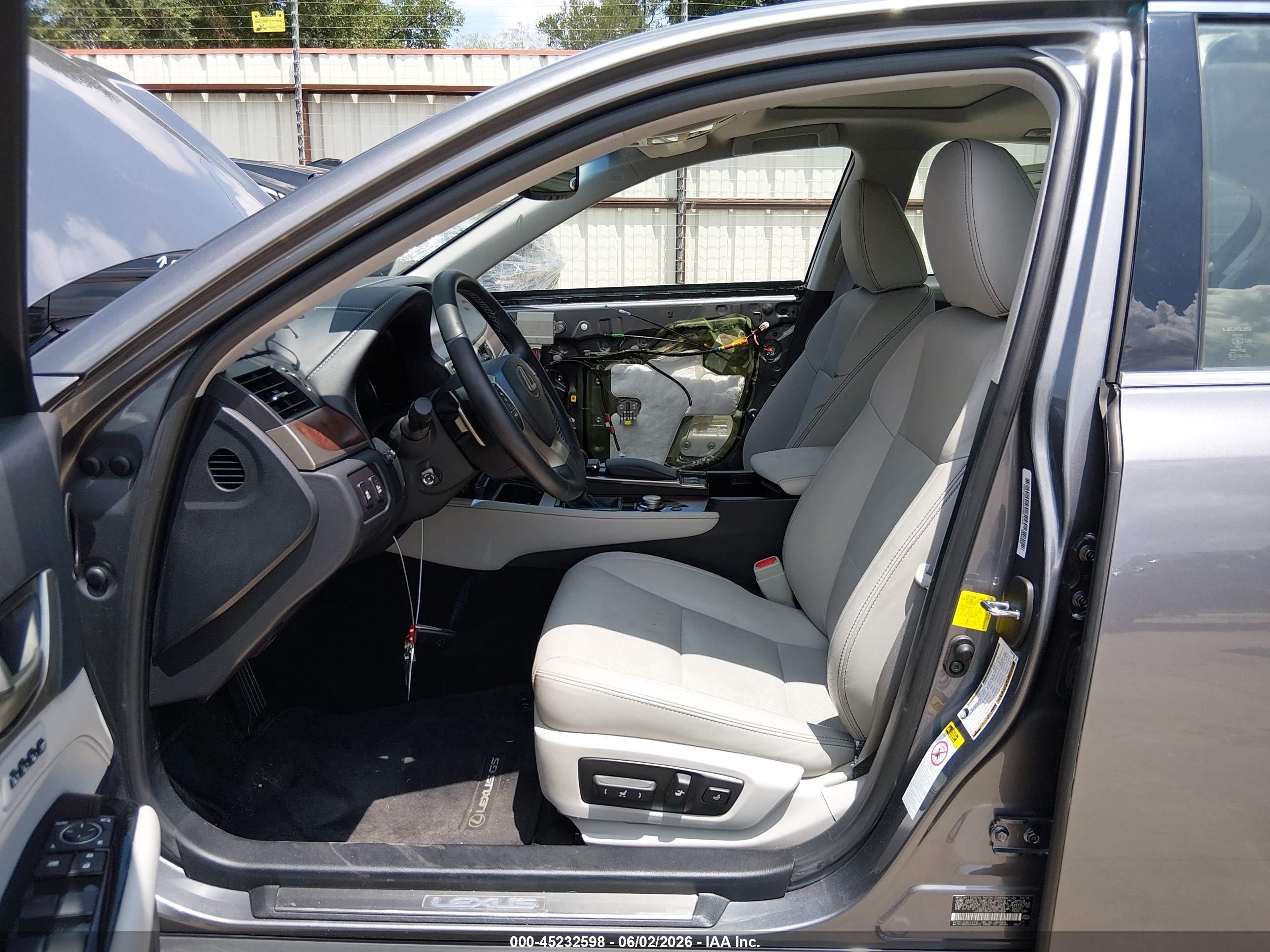 2015 Lexus Gs 350   Gray vin: JTHBE1BL4FA019806