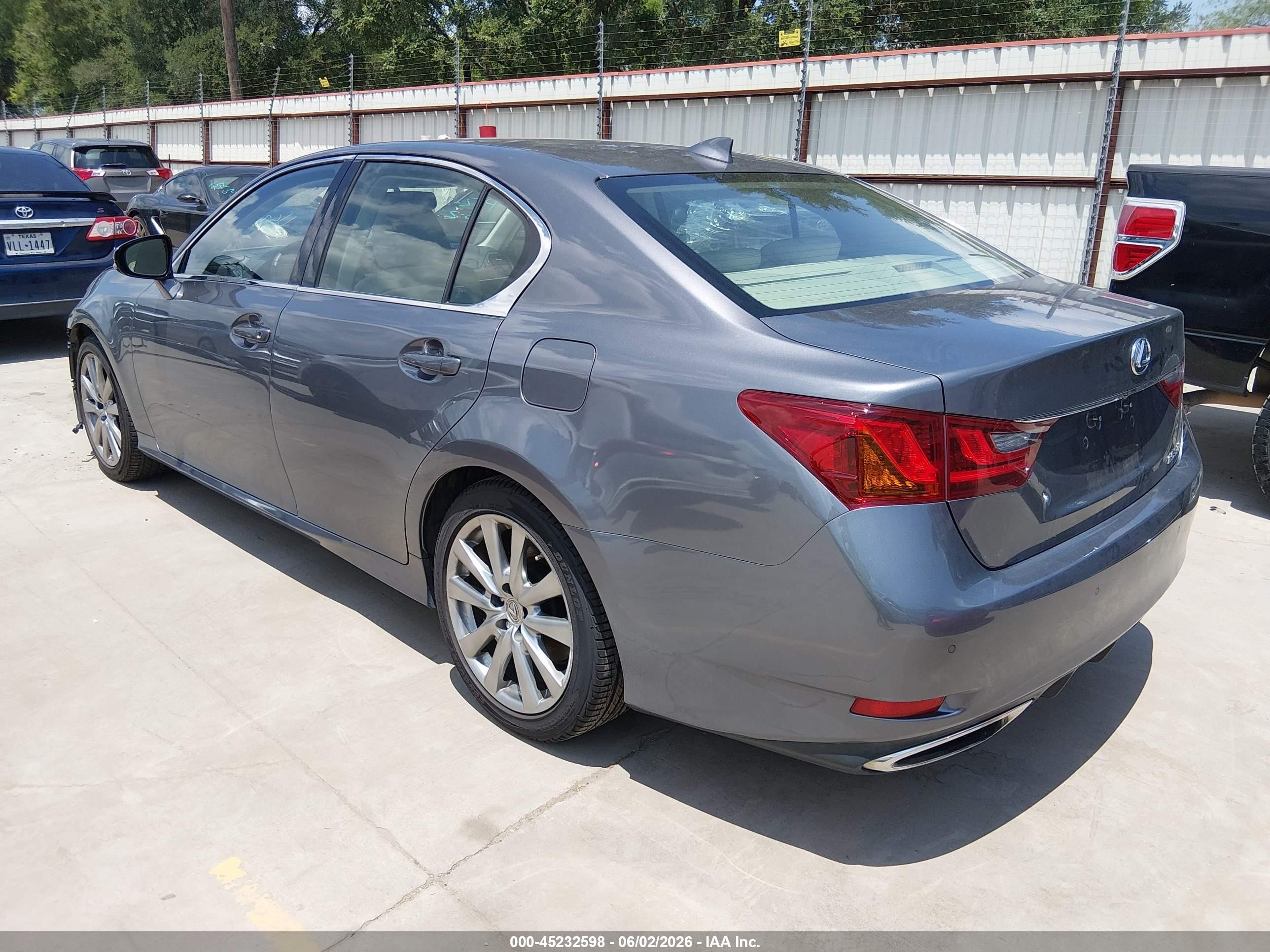 2015 Lexus Gs 350   Gray vin: JTHBE1BL4FA019806