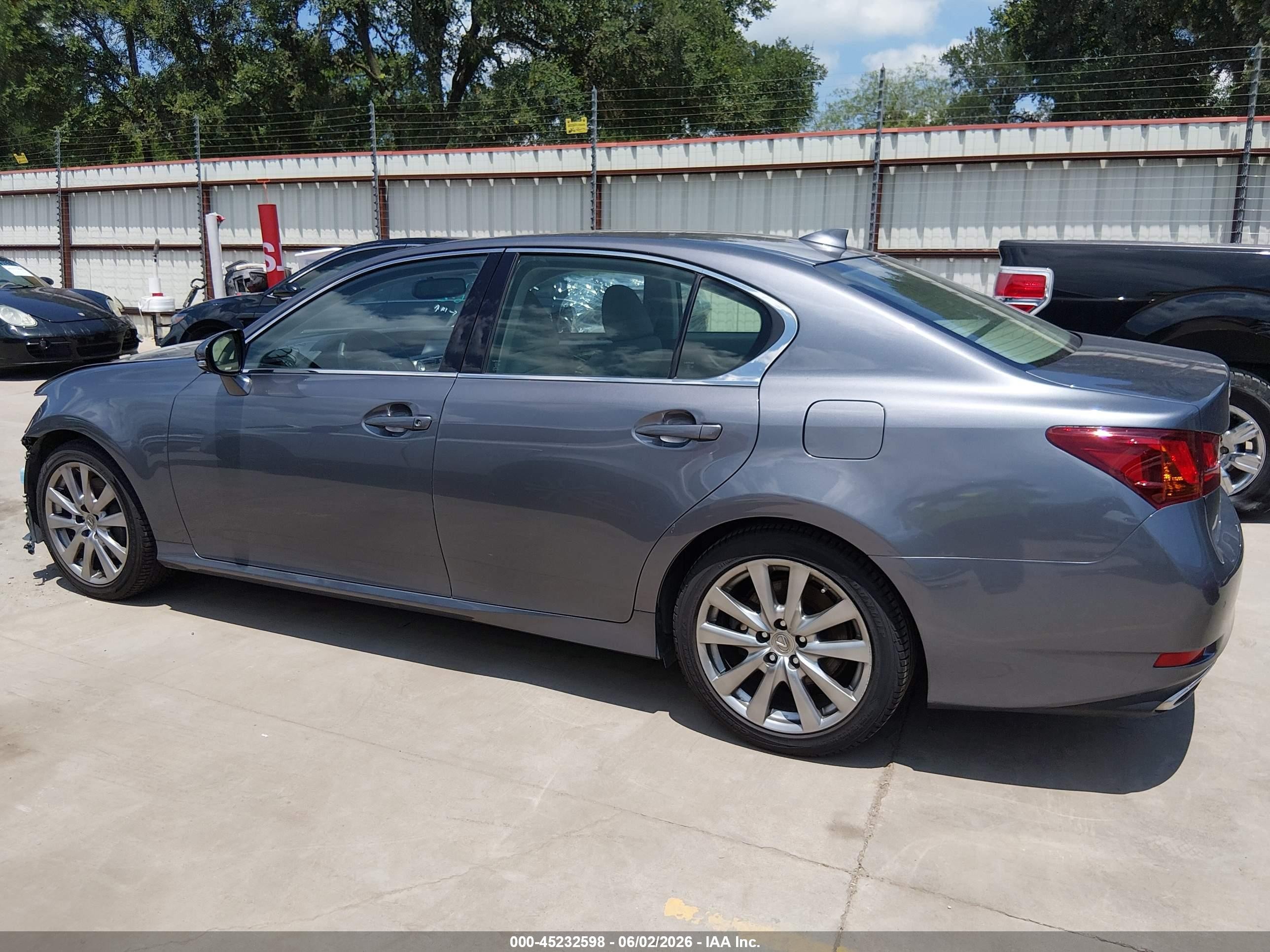 2015 Lexus Gs 350   Gray vin: JTHBE1BL4FA019806