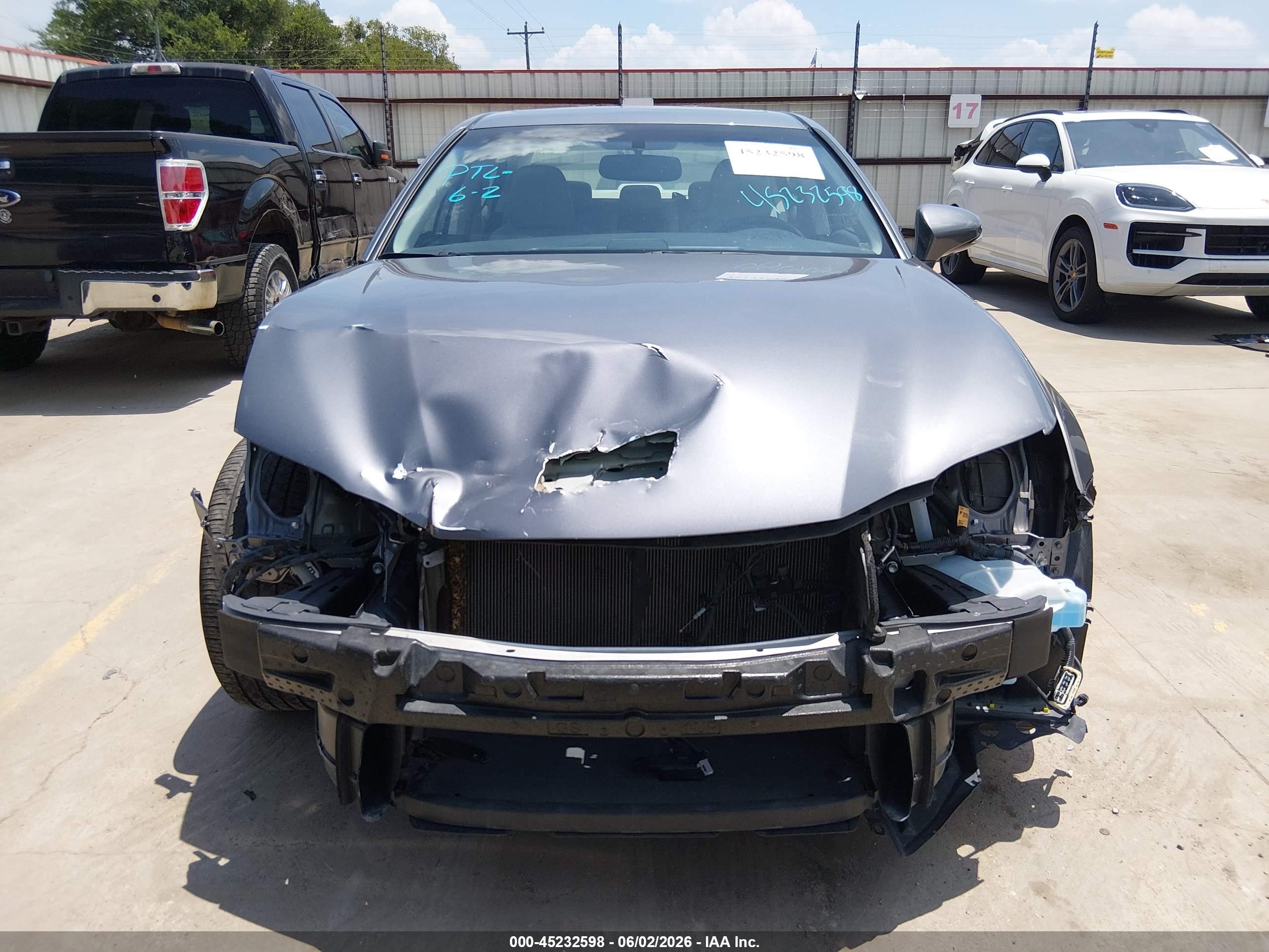 2015 Lexus Gs 350   Gray vin: JTHBE1BL4FA019806