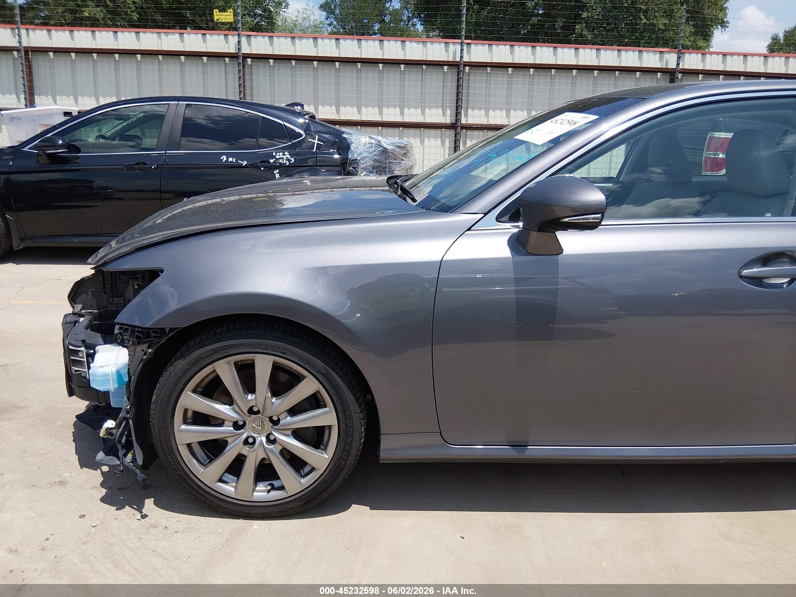 2015 Lexus Gs 350   Gray vin: JTHBE1BL4FA019806