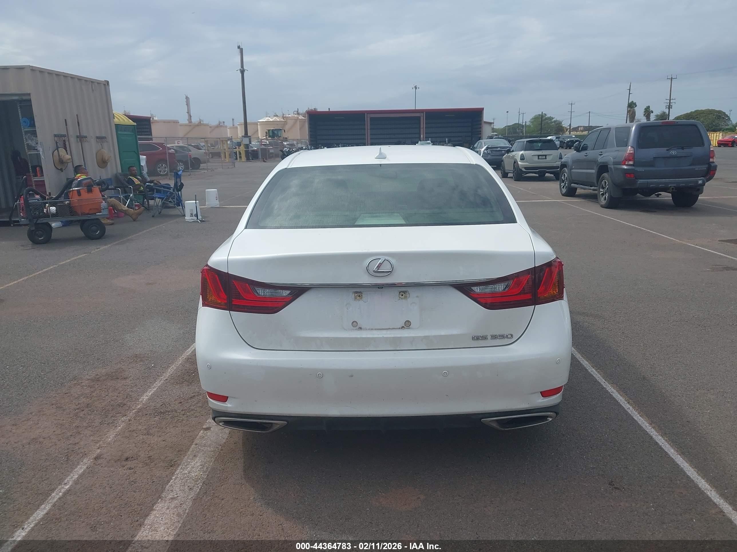 2013 Lexus Gs 350   White vin: JTHBE1BL5D5001823