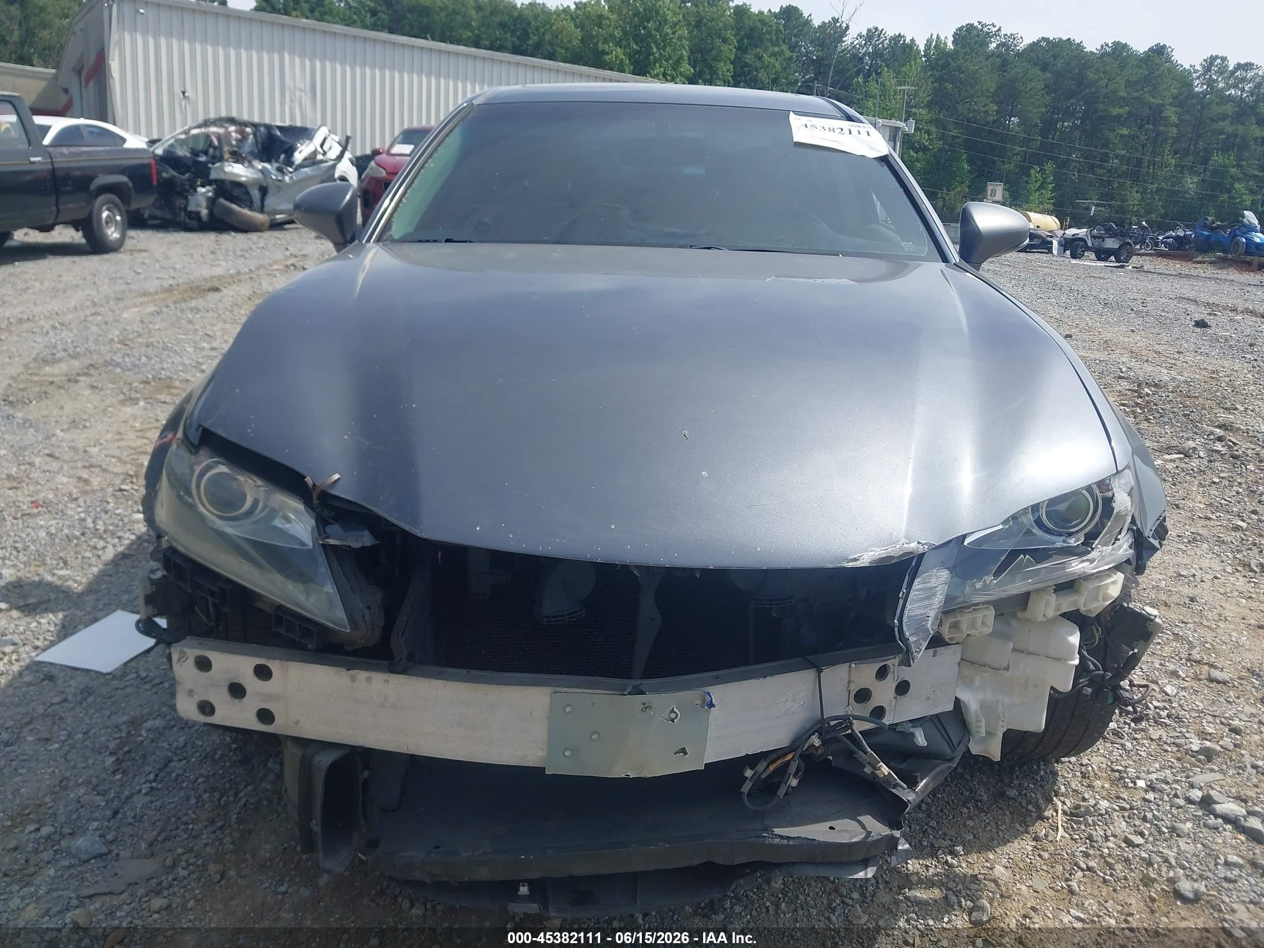 2013 Lexus Gs 350   Серый vin: JTHBE1BL5D5008335